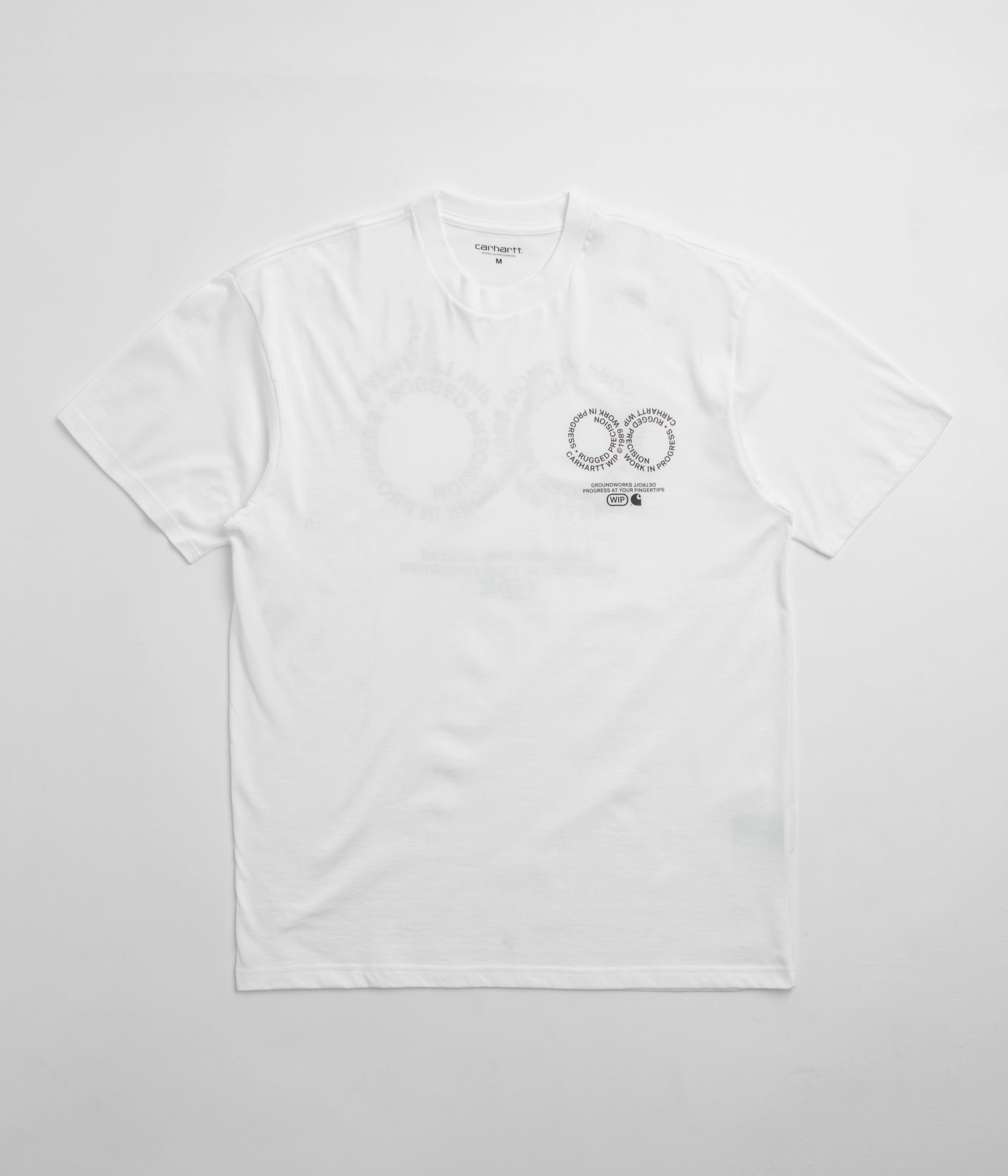 funky Carhartt Rotation T-Shirt - White / Black