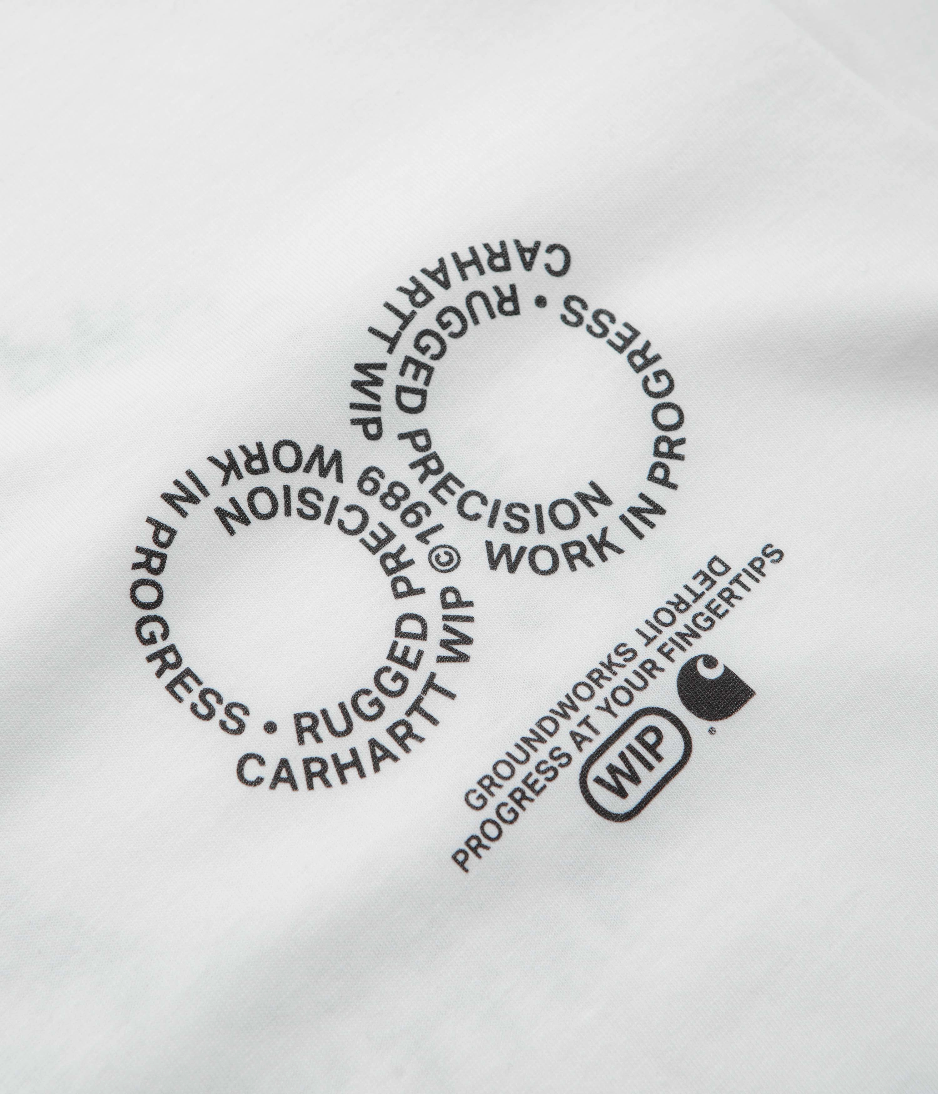 Carhartt Rotation T-Shirt - White / Black Casual Essentials Wear
