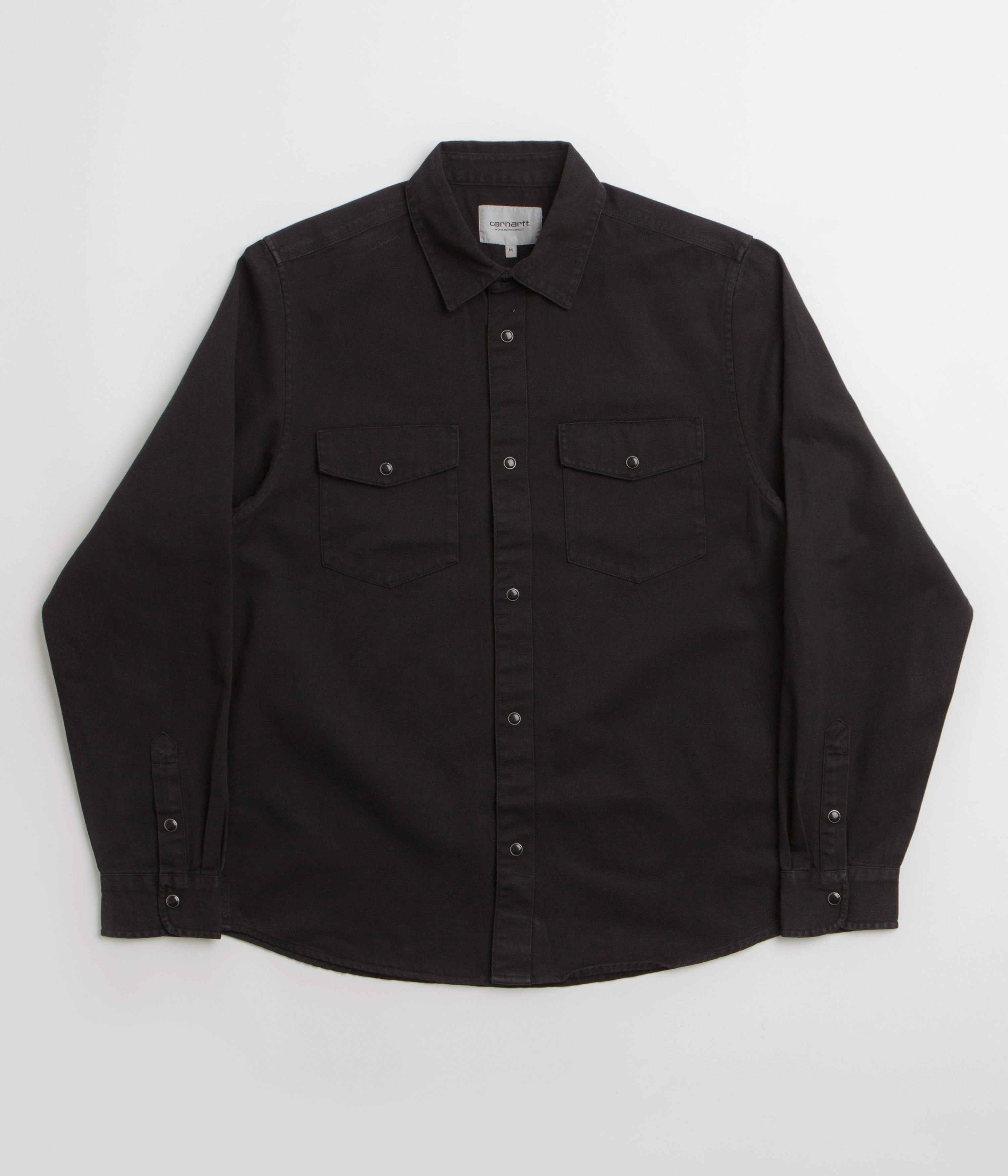 Carhartt Santa Fe Shirt - Black Ribbed Trim