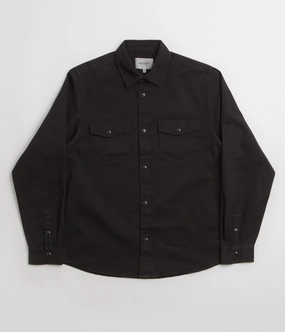 Carhartt Santa Fe Shirt - Black Ribbed Trim