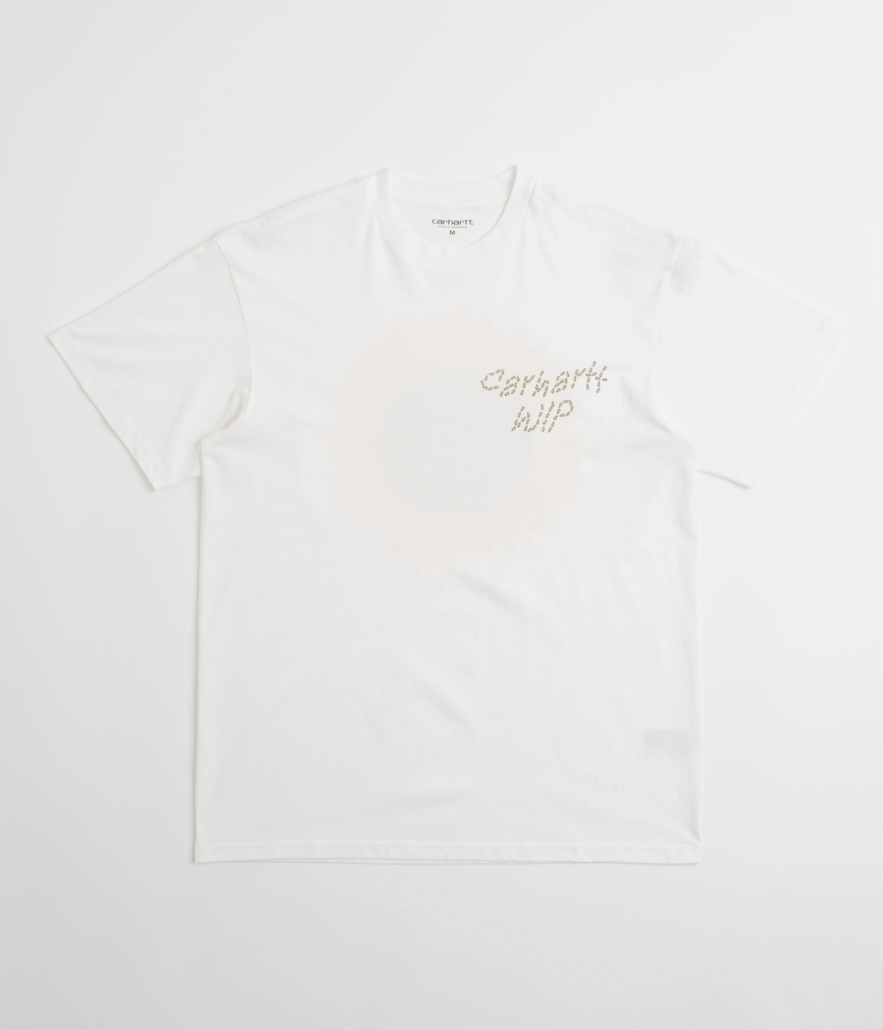 BioBased Fibers Versatile Layering Piece Carhartt Sunflower T-Shirt - White
