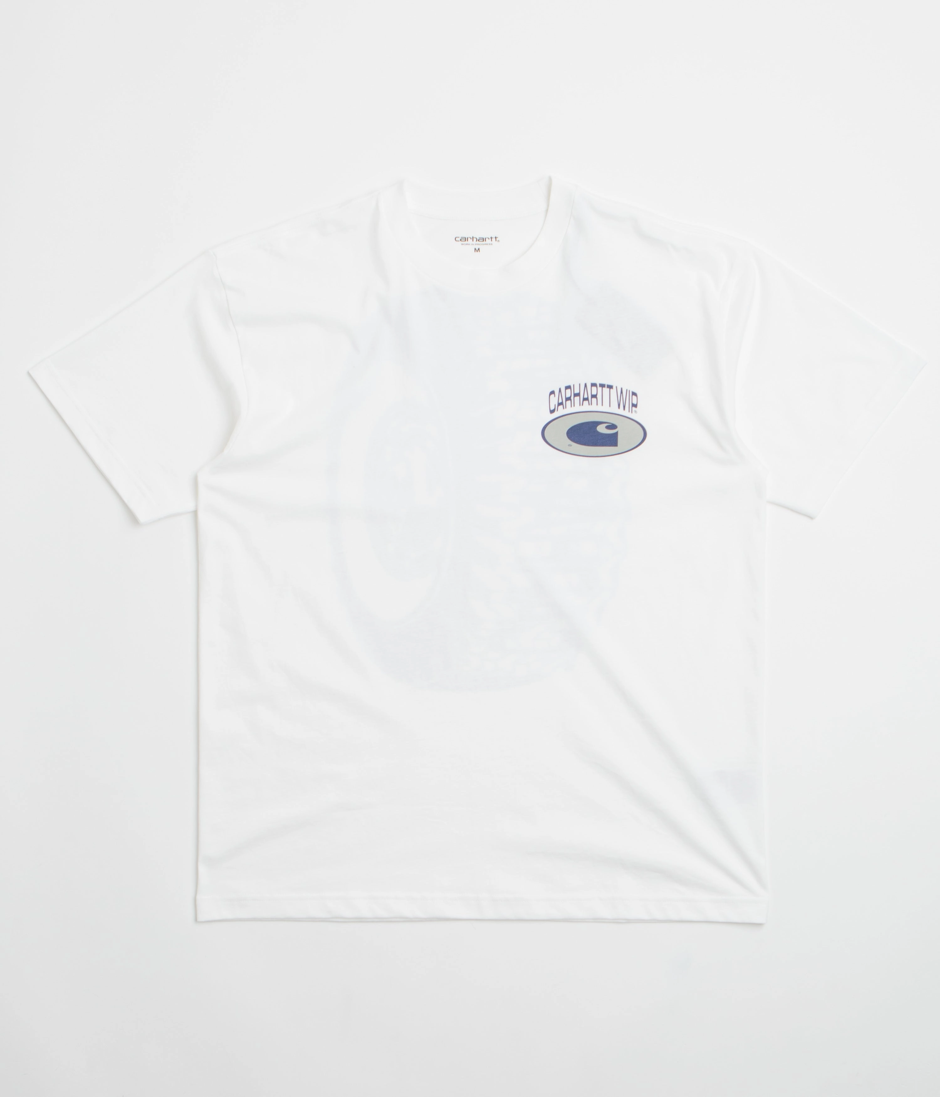 Stylish Everyday Wear easy to pair Carhartt Tire T-Shirt - White