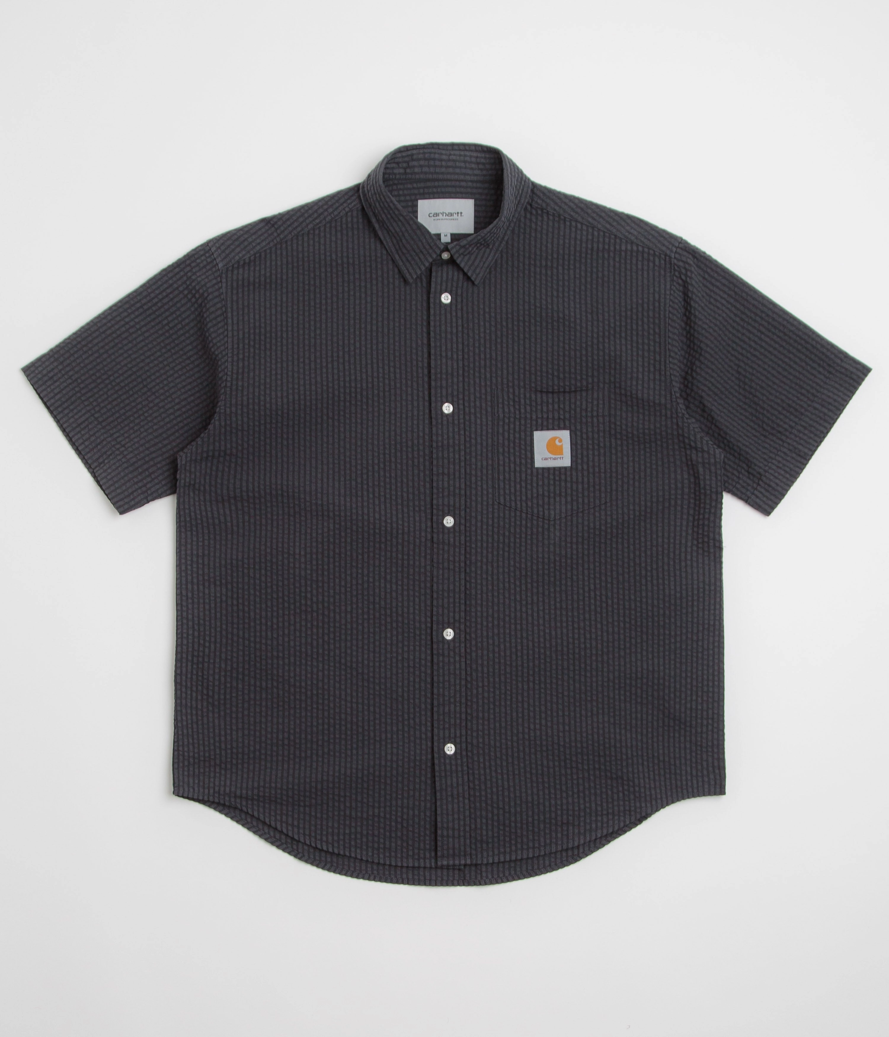 High Density Weave Carhartt Toland Shirt - Toland Stripe / Black