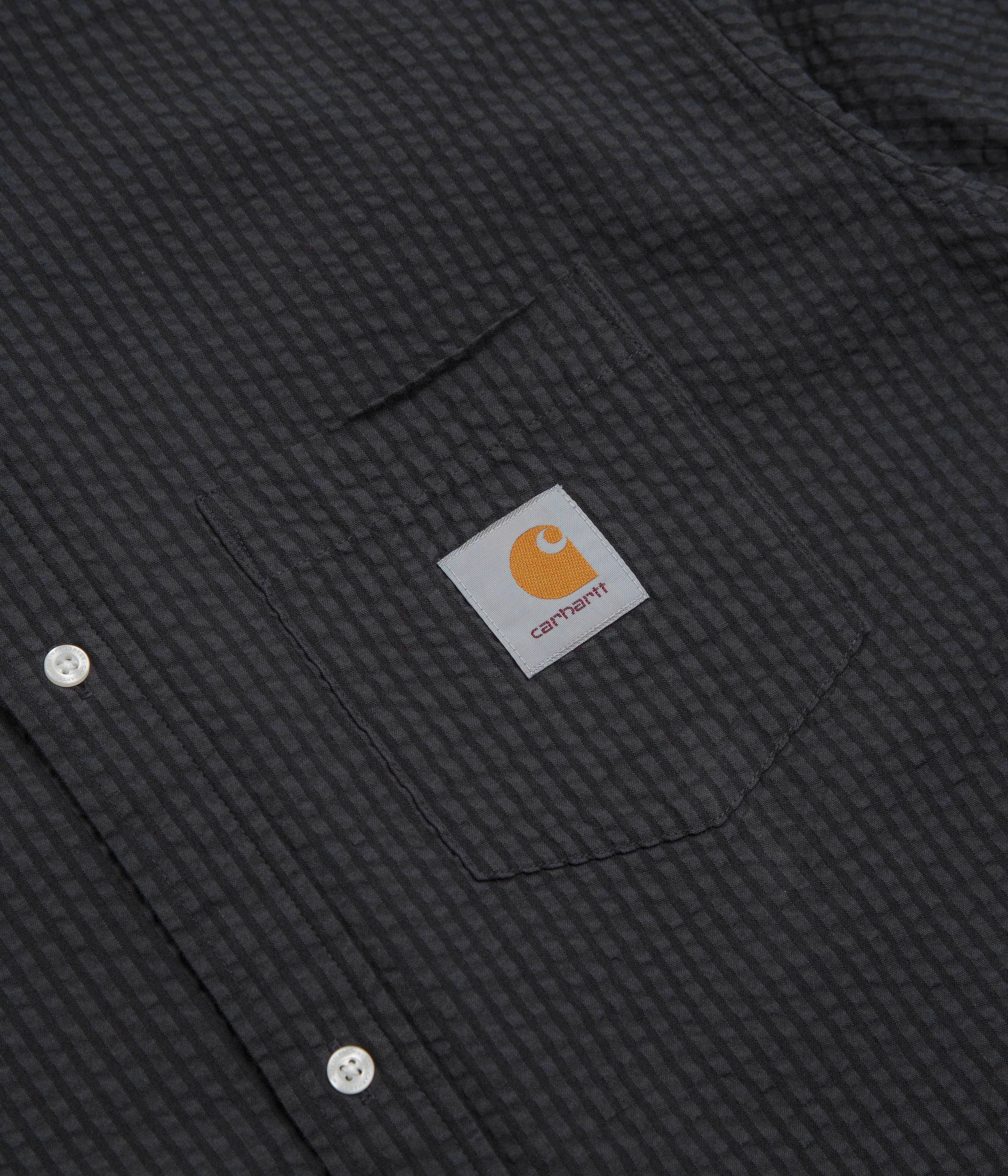 Printed design Thermoregulating Layer Carhartt Toland Shirt - Toland Stripe / Black