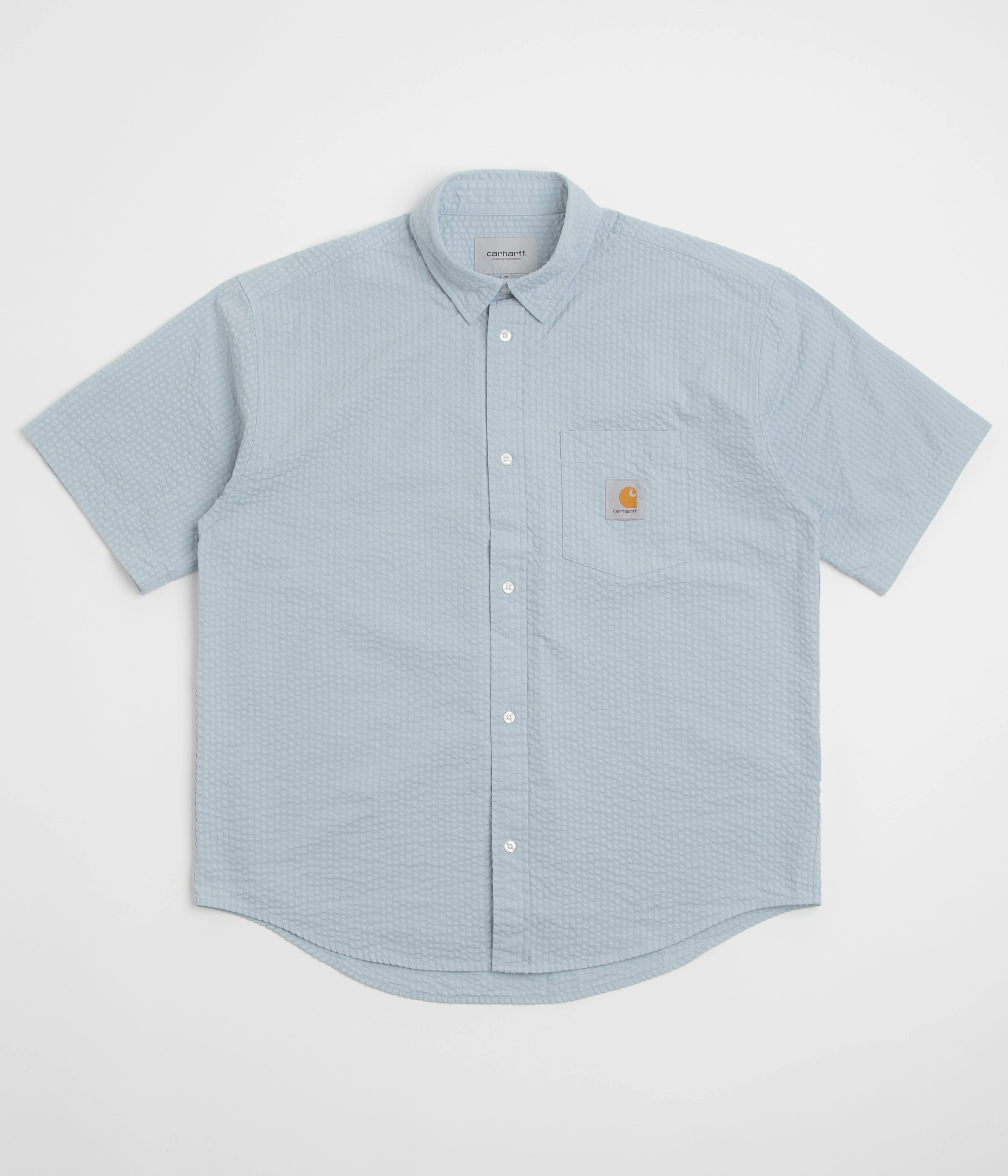 Carhartt Toland Shirt - Toland Stripe / Blue Fog Smart Look Animal Print