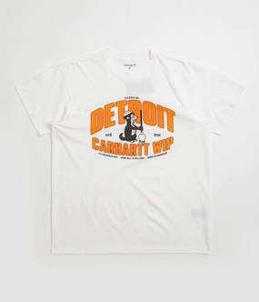 Carhartt Underground T-Shirt - White Solid color purity OversizedSilhouette