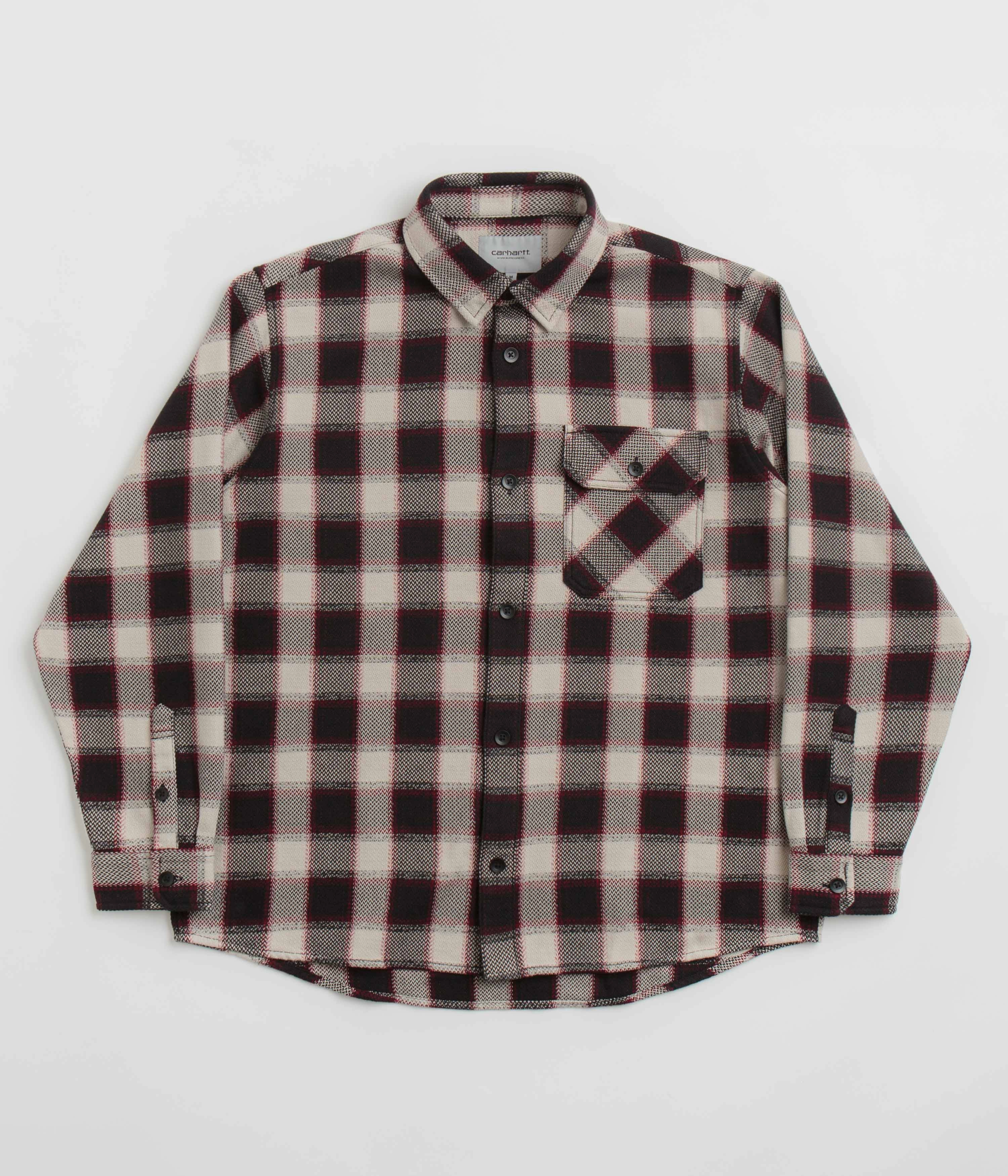 Carhartt Witten Shirt - Witten Check / Moonbeam Ultra Soft Interior Sheer Panel