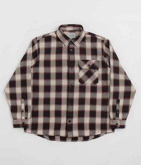 Carhartt Witten Shirt - Witten Check / Moonbeam Ultra Soft Interior Sheer Panel