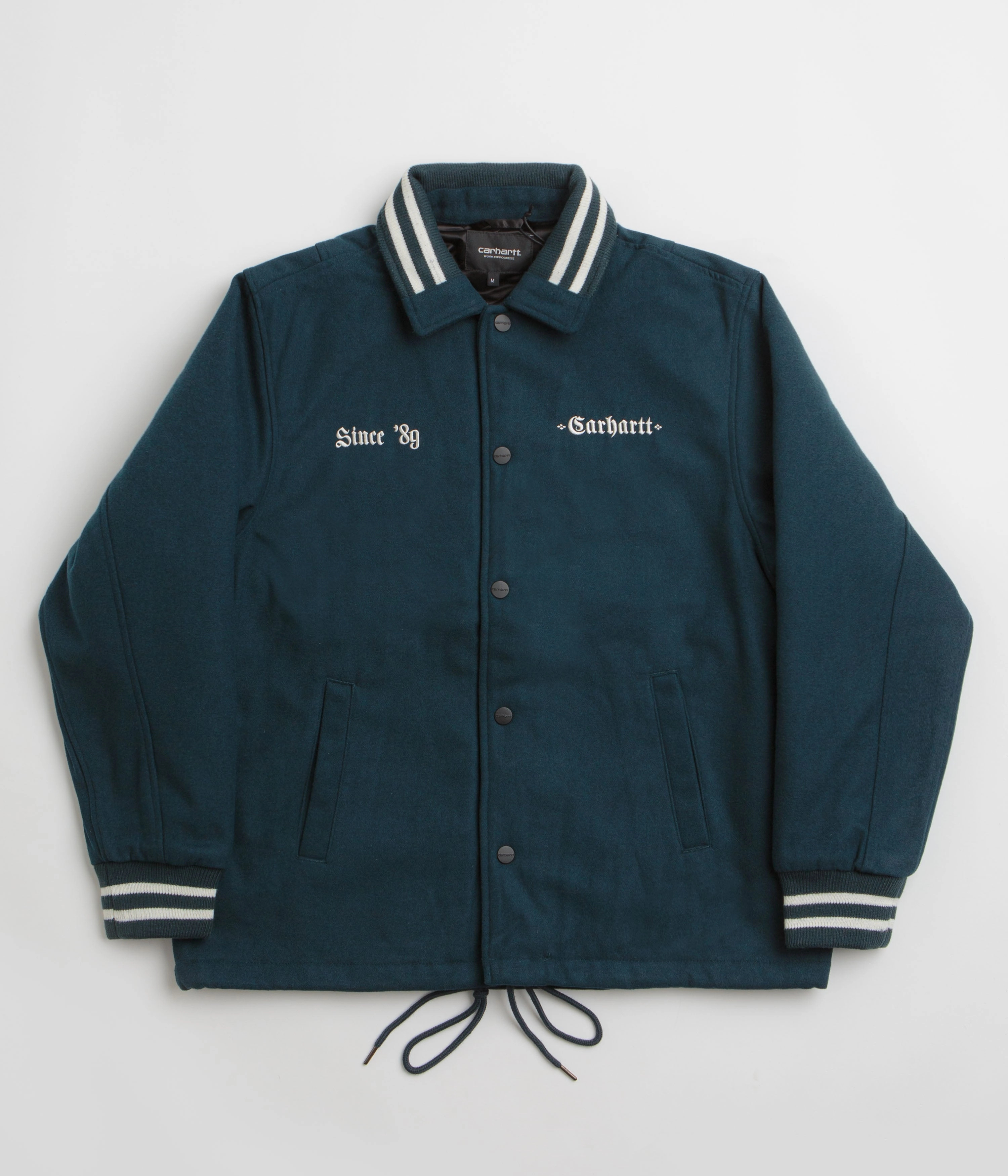 Carhartt Wool Coach Jacket - Deep Lagoon / Wax Target