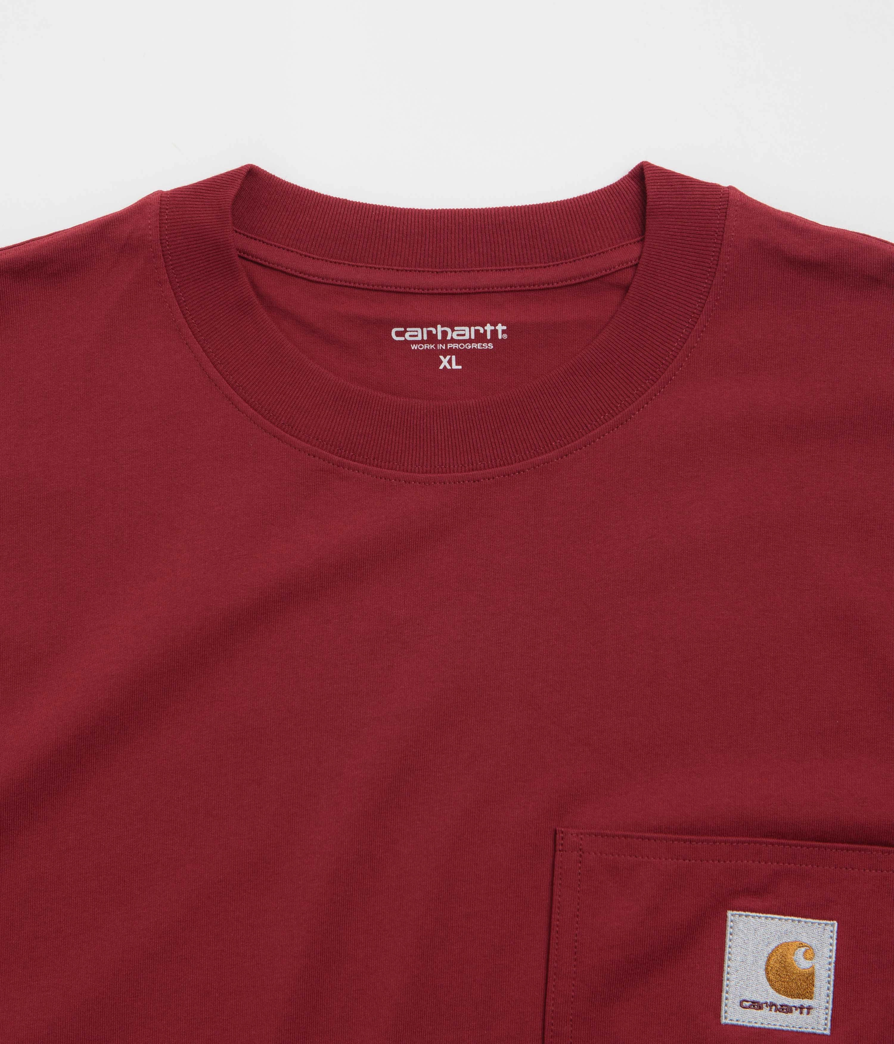 Carhartt Work Pocket T-Shirt - Scarlet Timeless Look Wear