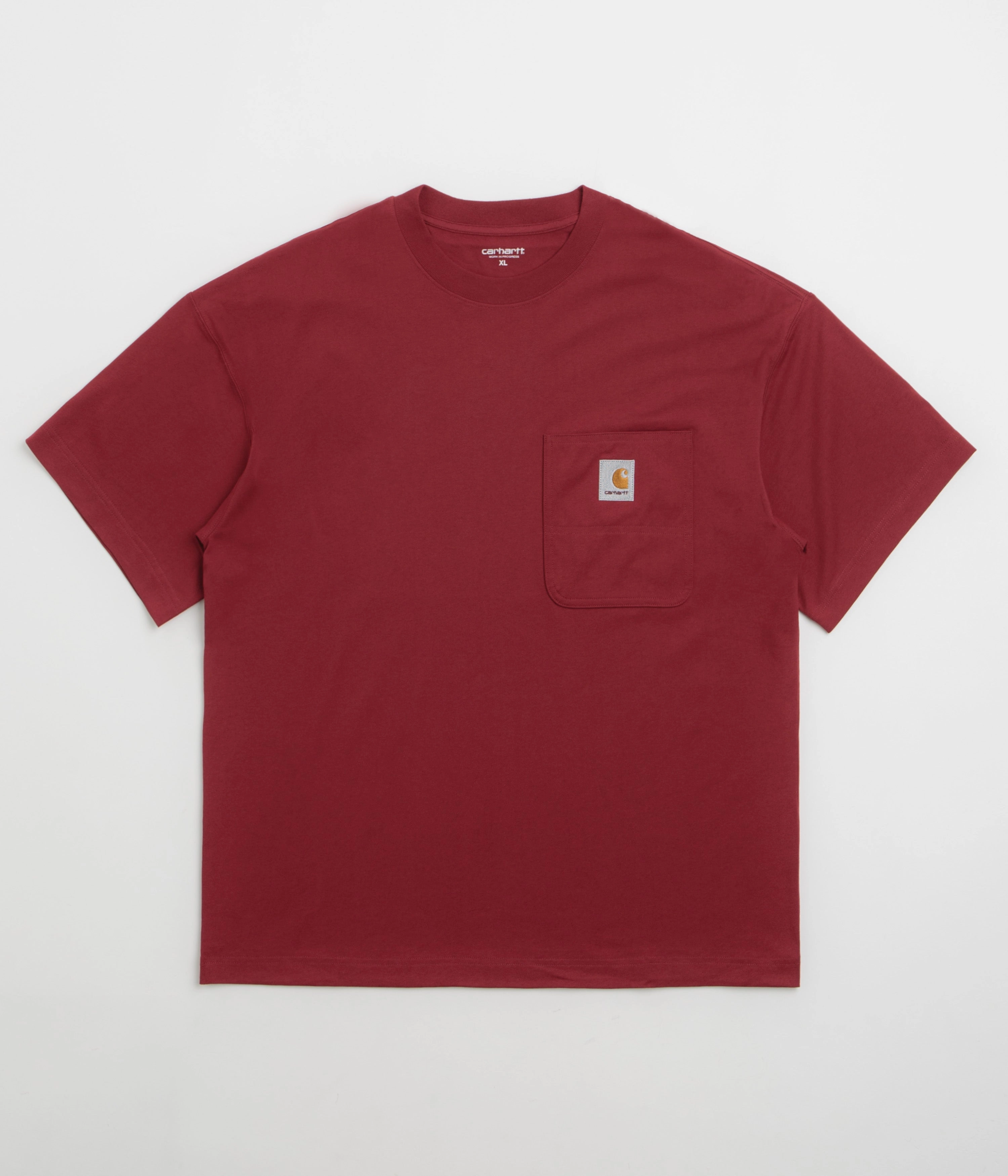 Travel Comfort Classic Vibes Carhartt Work Pocket T-Shirt - Scarlet