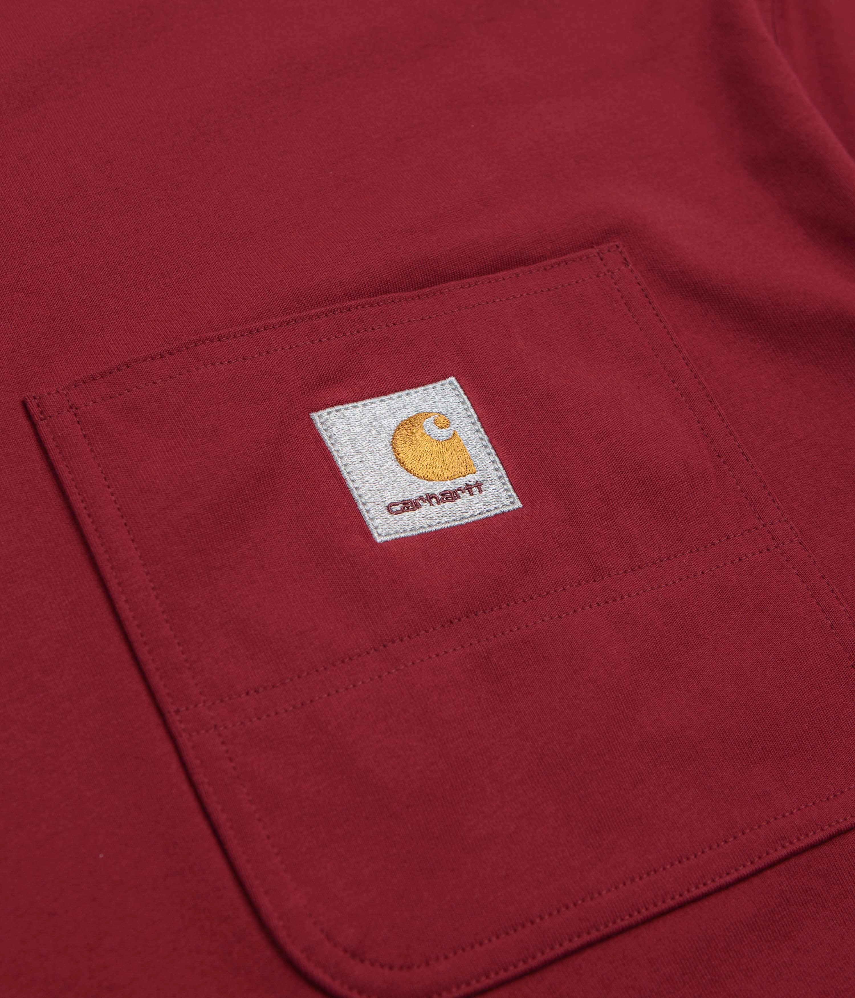 Carhartt Work Pocket T-Shirt - Scarlet soft fit
