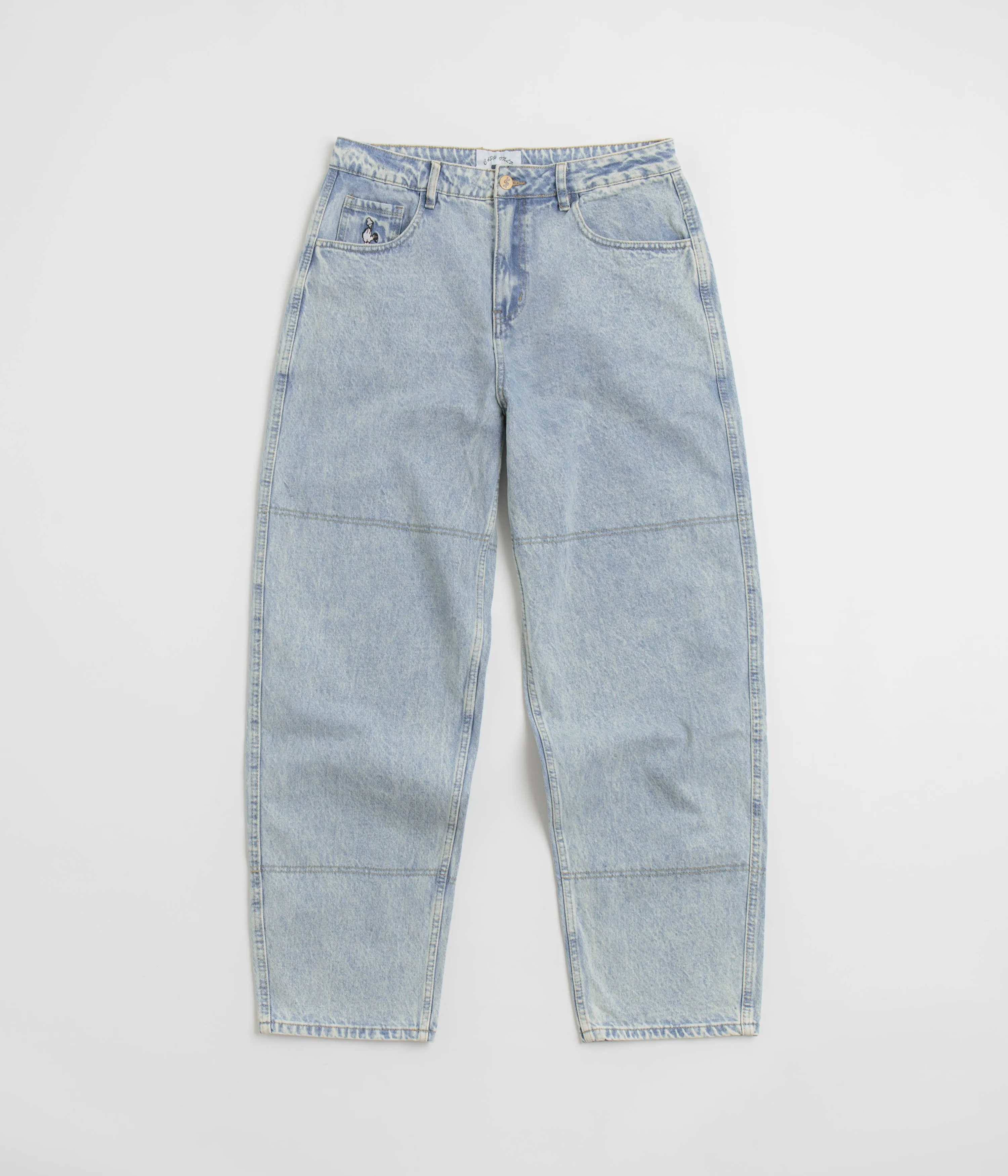 HypoallergenicMaterial LightweightConstruction Cash Only Aleka Jeans - Light Indigo