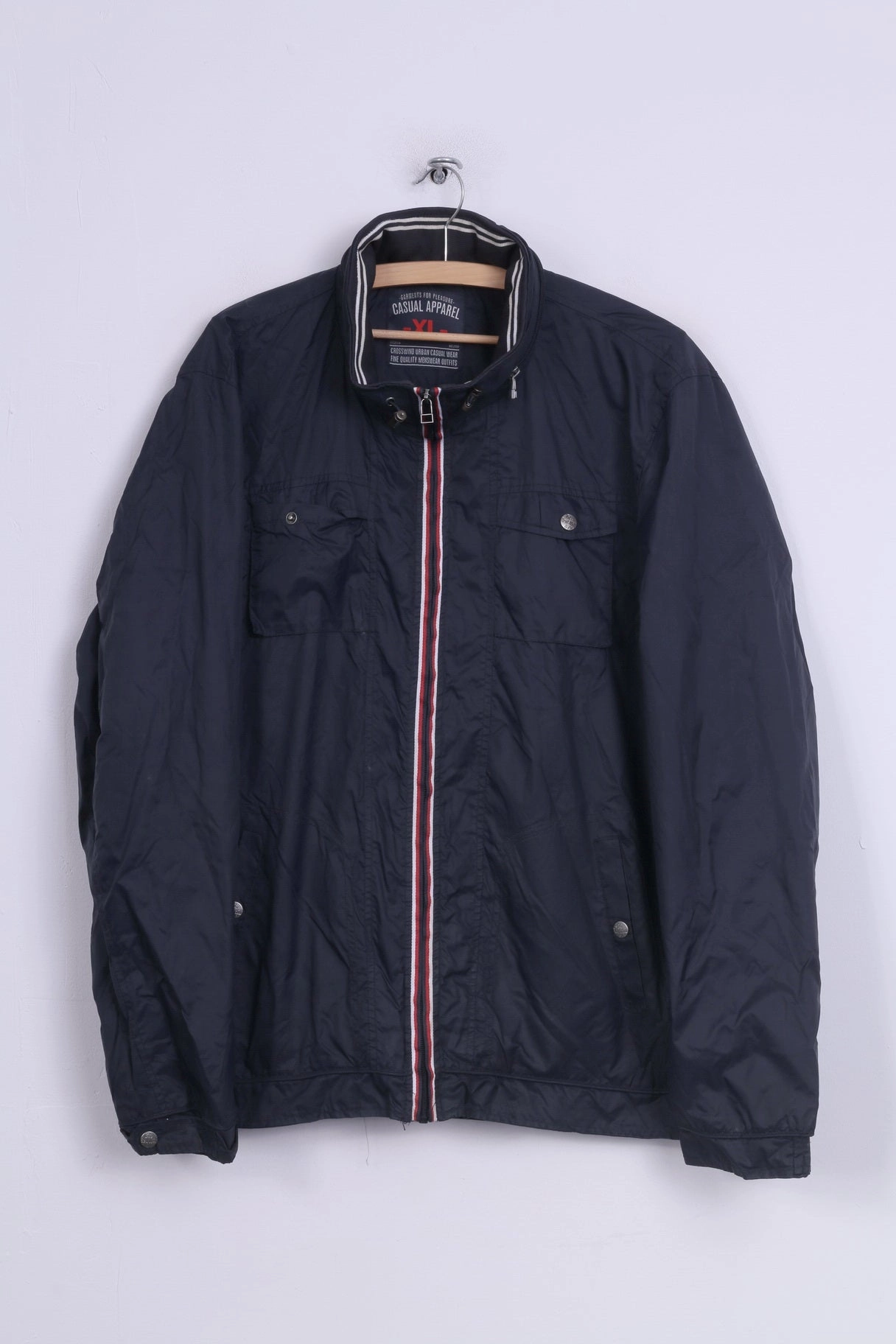 Fast Fit Casual Apparel Mens XL Jacket Crosswind Urban Casual Wear Outfits Nylon Harrington