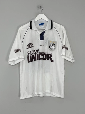 Sublimation Print Ready Stretch Trim 1998/99 SANTOS #10 HOME SHIRT (M) UMBRO