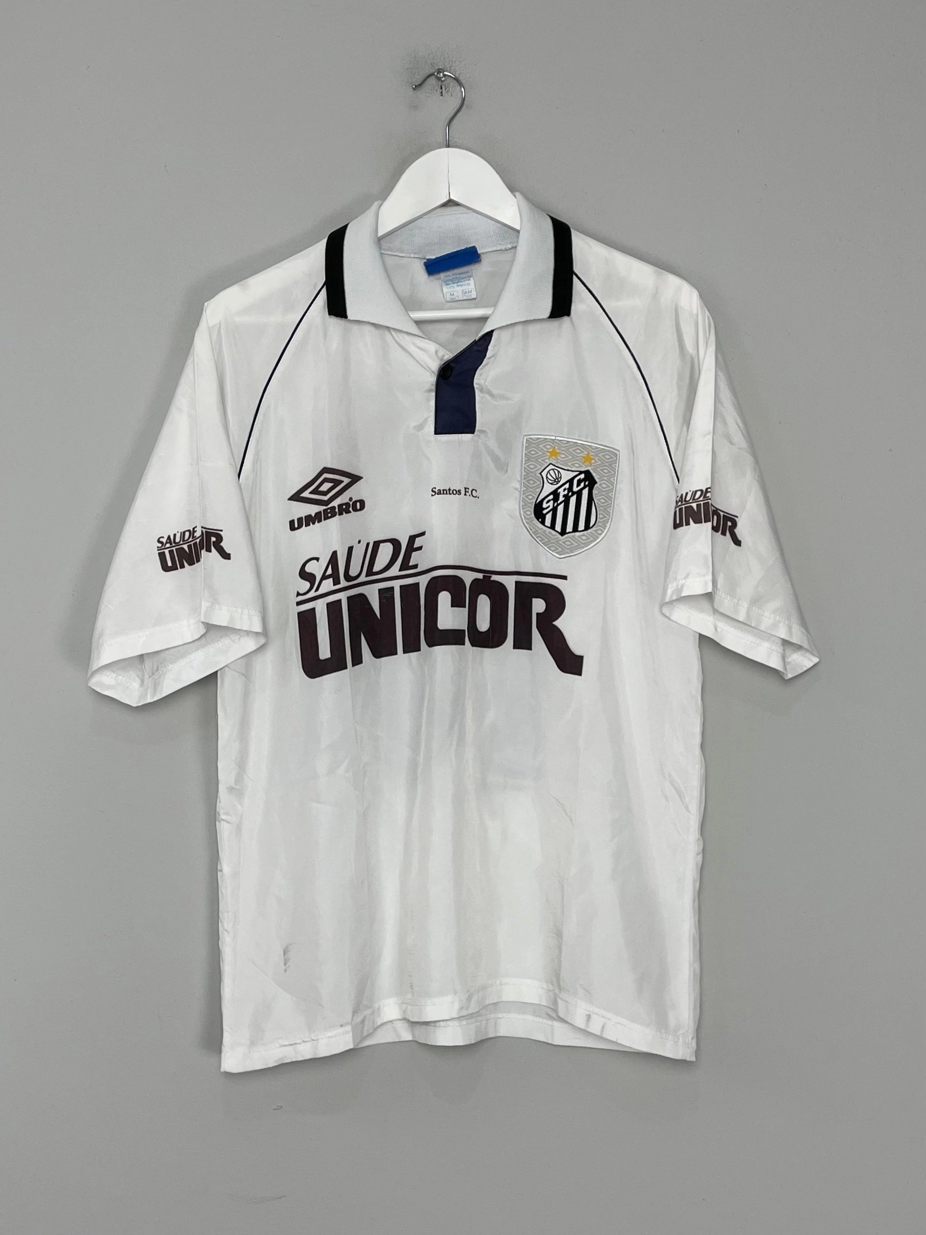Sublimation Print Ready Stretch Trim 1998/99 SANTOS #10 HOME SHIRT (M) UMBRO