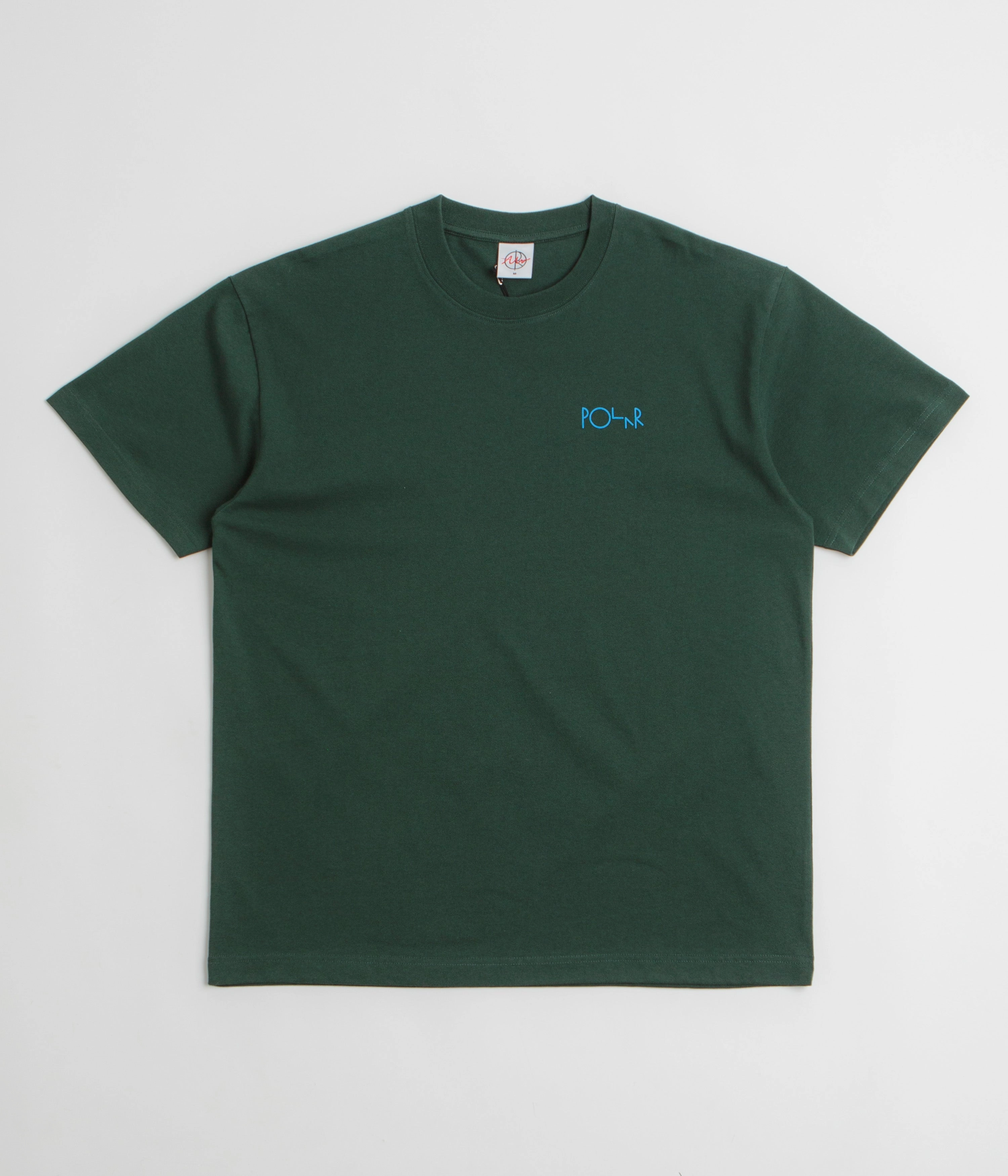 TearResistant Fabric Polar Blah Blah Blah T-Shirt - Dark Green