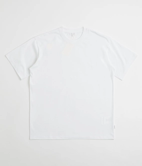 Fashionable Easy Comfort Norse Projects Standard Heavy Loose T-Shirt - White