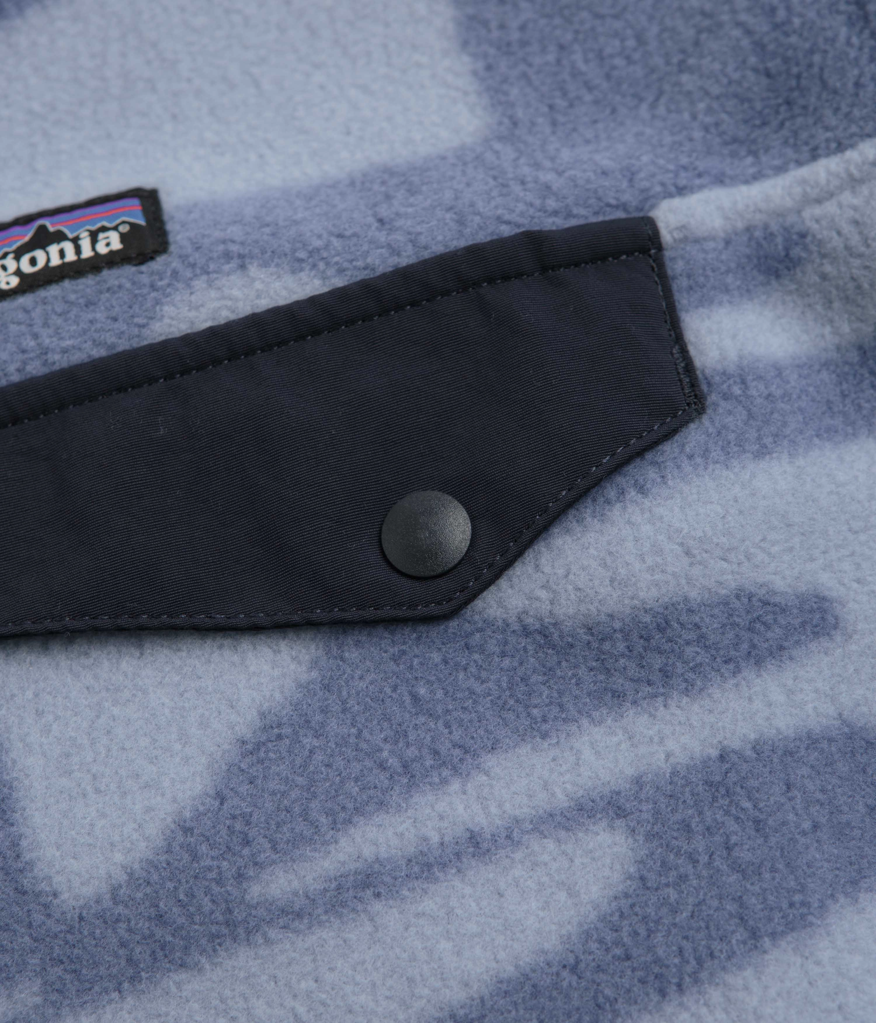 Home Office Patagonia Womens Lightweight Synchilla Snap-T Fleece - Mother Tree: Barnacle Blue