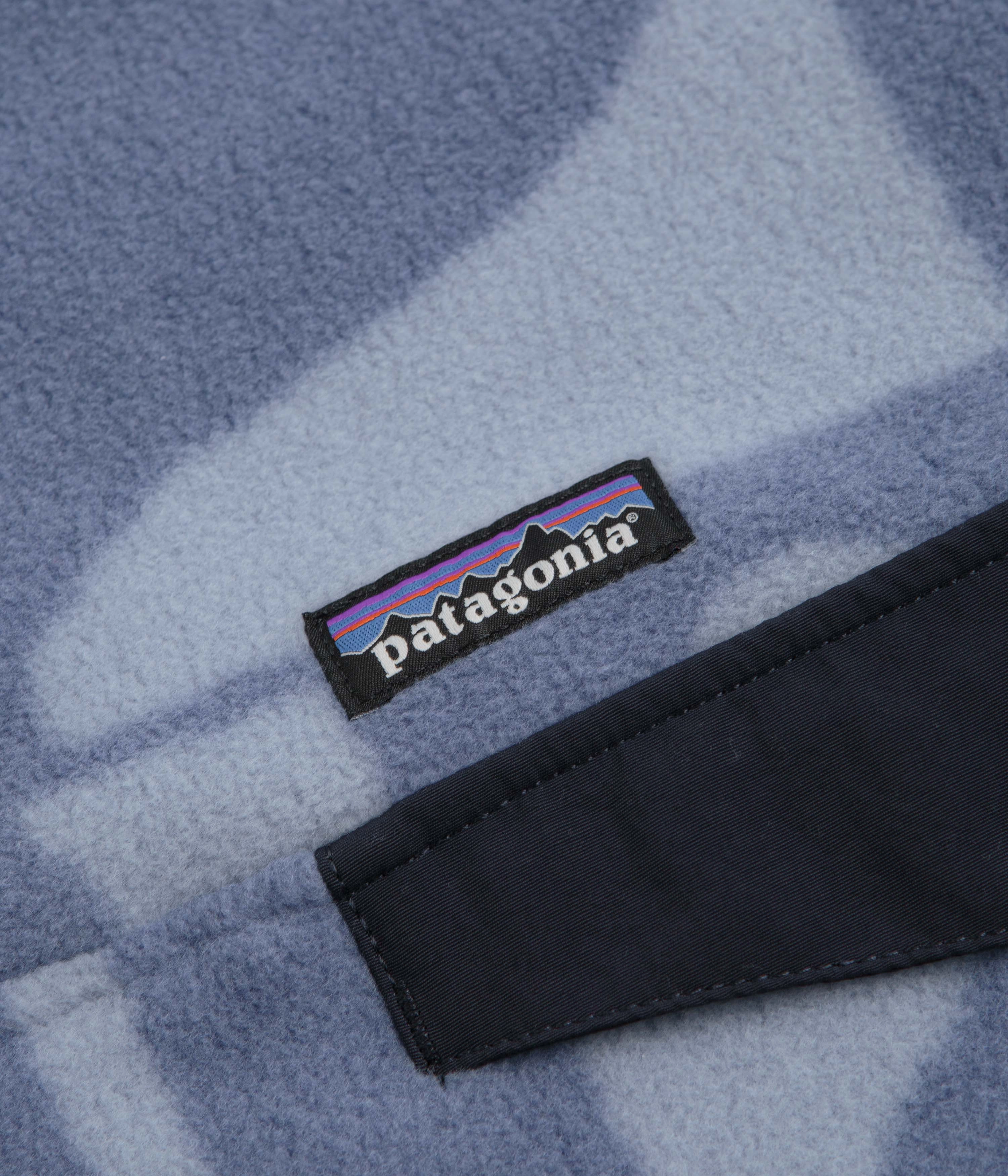 Practical Style Patagonia Womens Lightweight Synchilla Snap-T Fleece - Mother Tree: Barnacle Blue