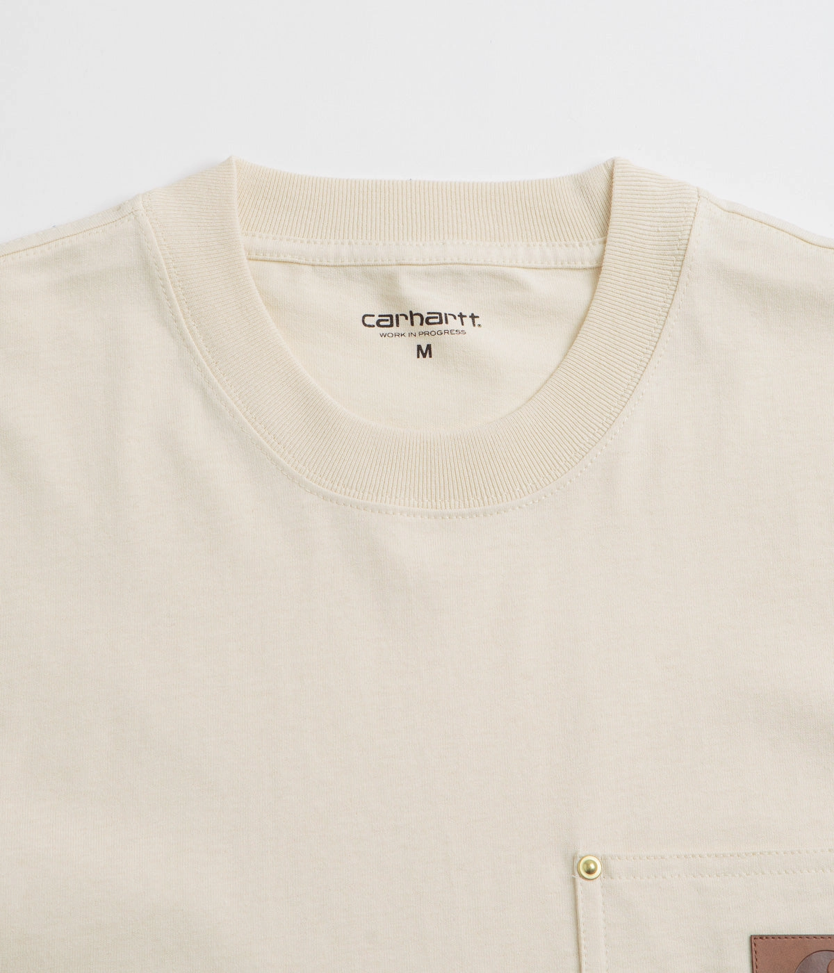 Carhartt Eldon Pocket T-Shirt - Natural Simple Comfort Look Workout Gear