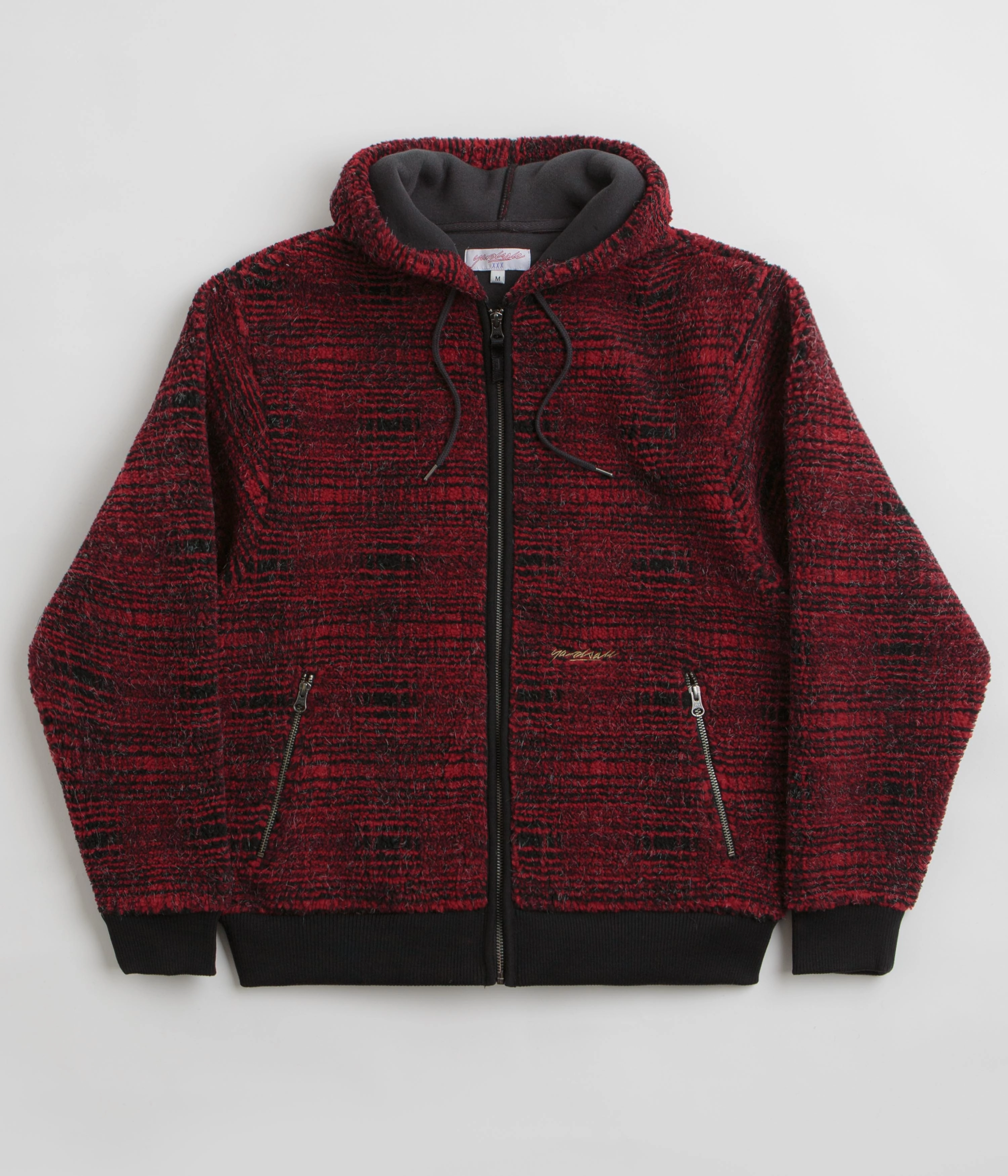 Warm Outfit Yardsale Sherpa Fleece Hoodie - Red