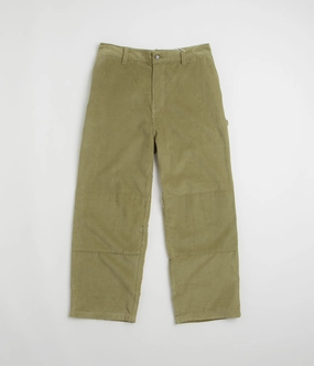 Timeless Layers Poetic Collective Corduroy Sculptor Pants - Olive Green