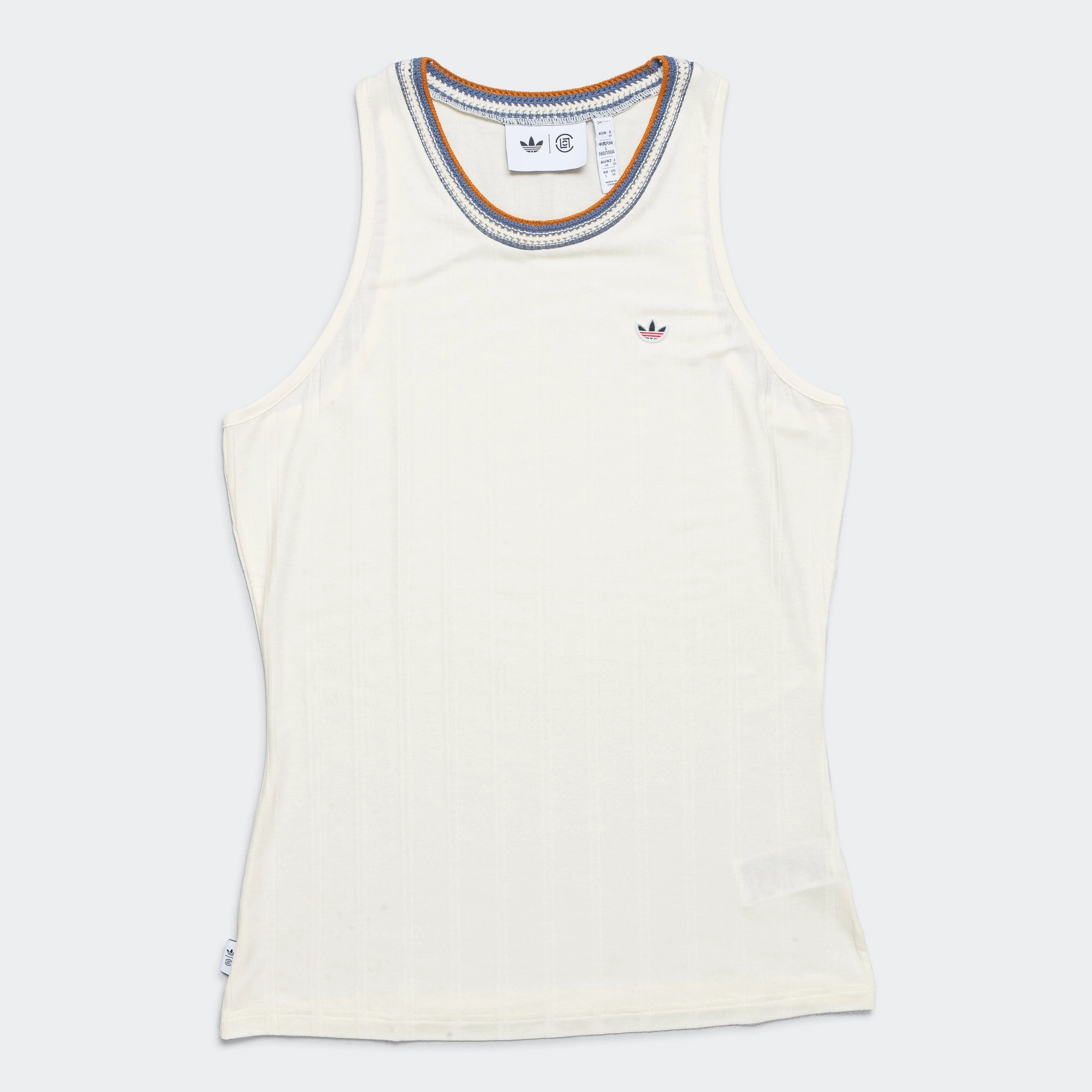 Knit Rib Tank by Edison Chen x CLOT - Cream White hypoallergenic material