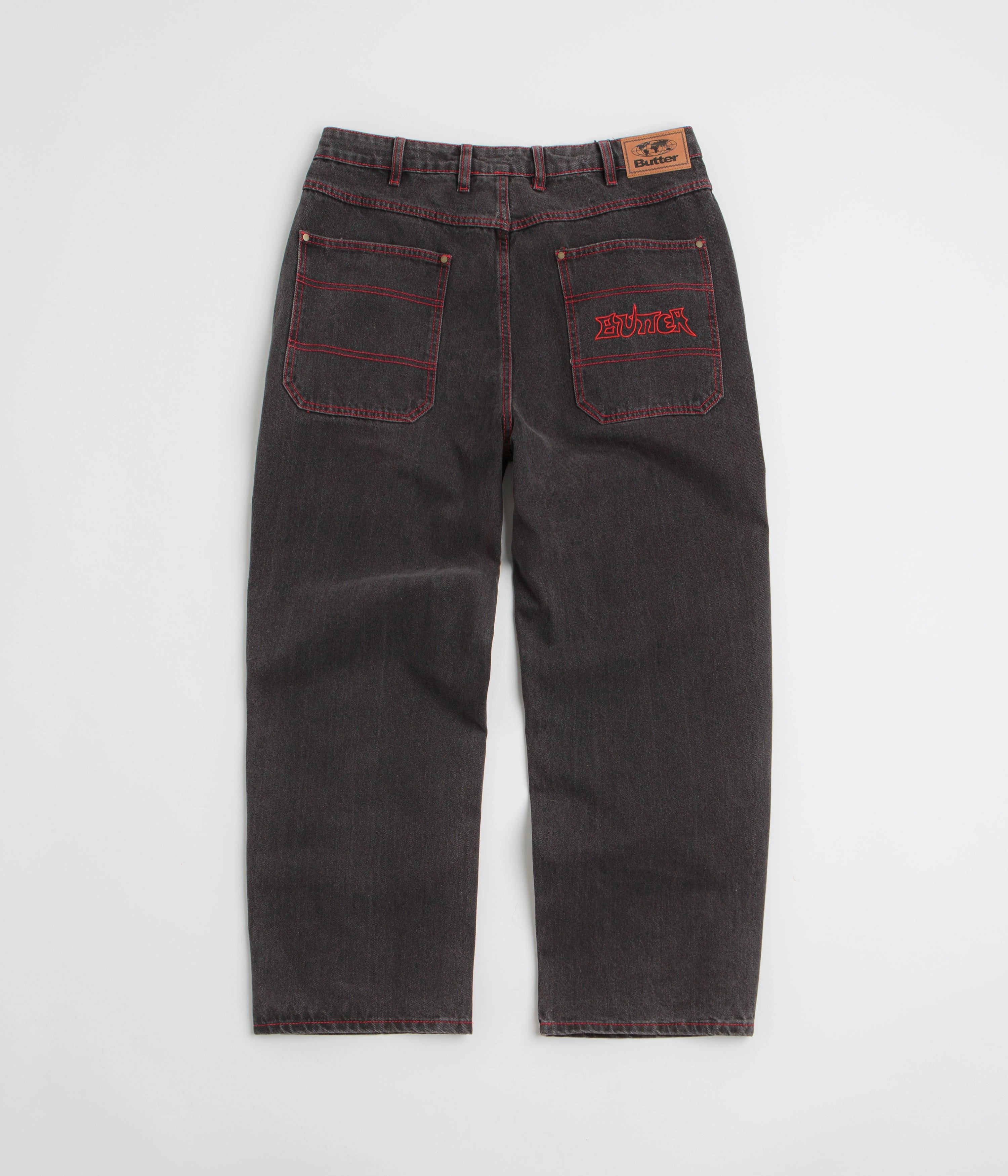 Travel Essential Breathable Feel Butter Goods Encounter Jeans - Tinted Washed Black