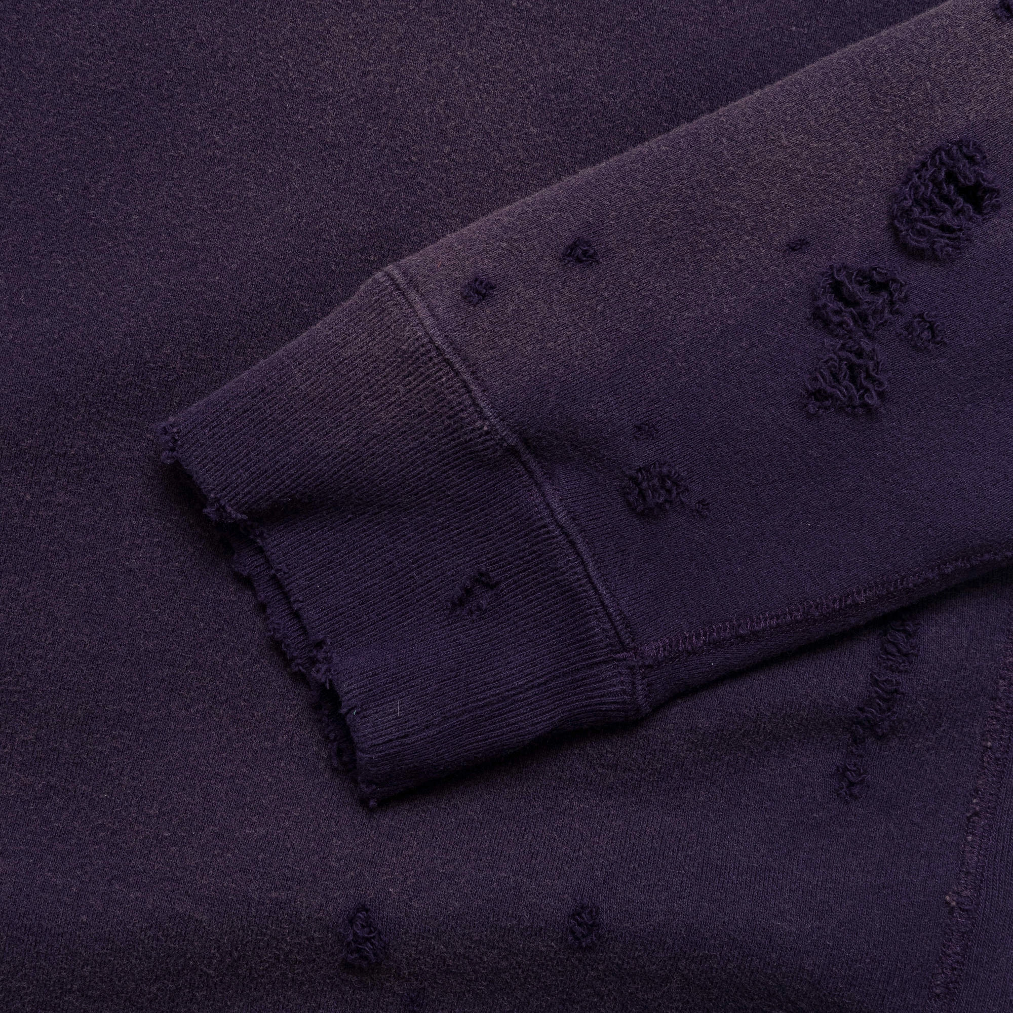 color trend Comfy and Cozy Darts Sweatshirt - Purple French Terry