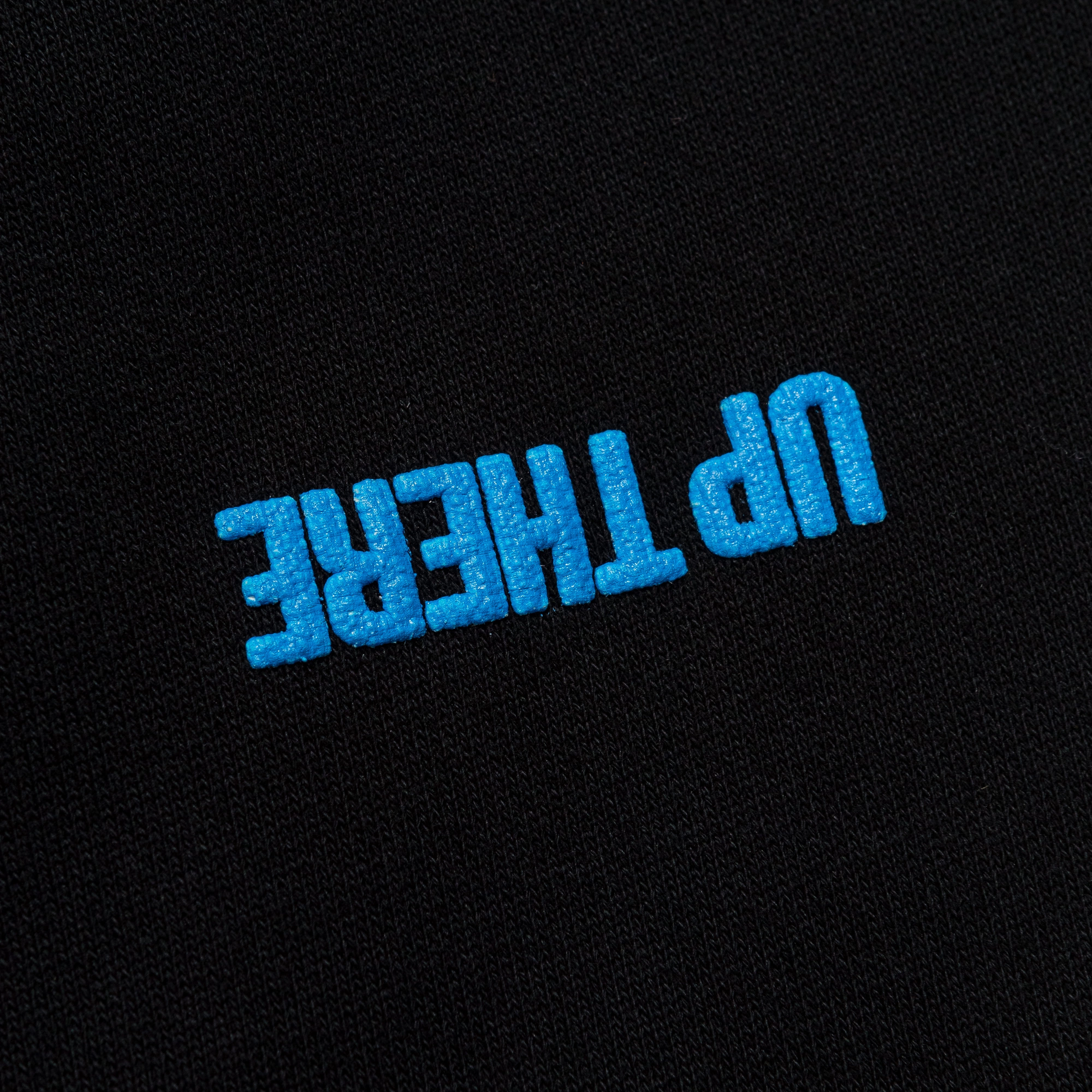 Logo Hoodie - Black/Blue Warm Layer