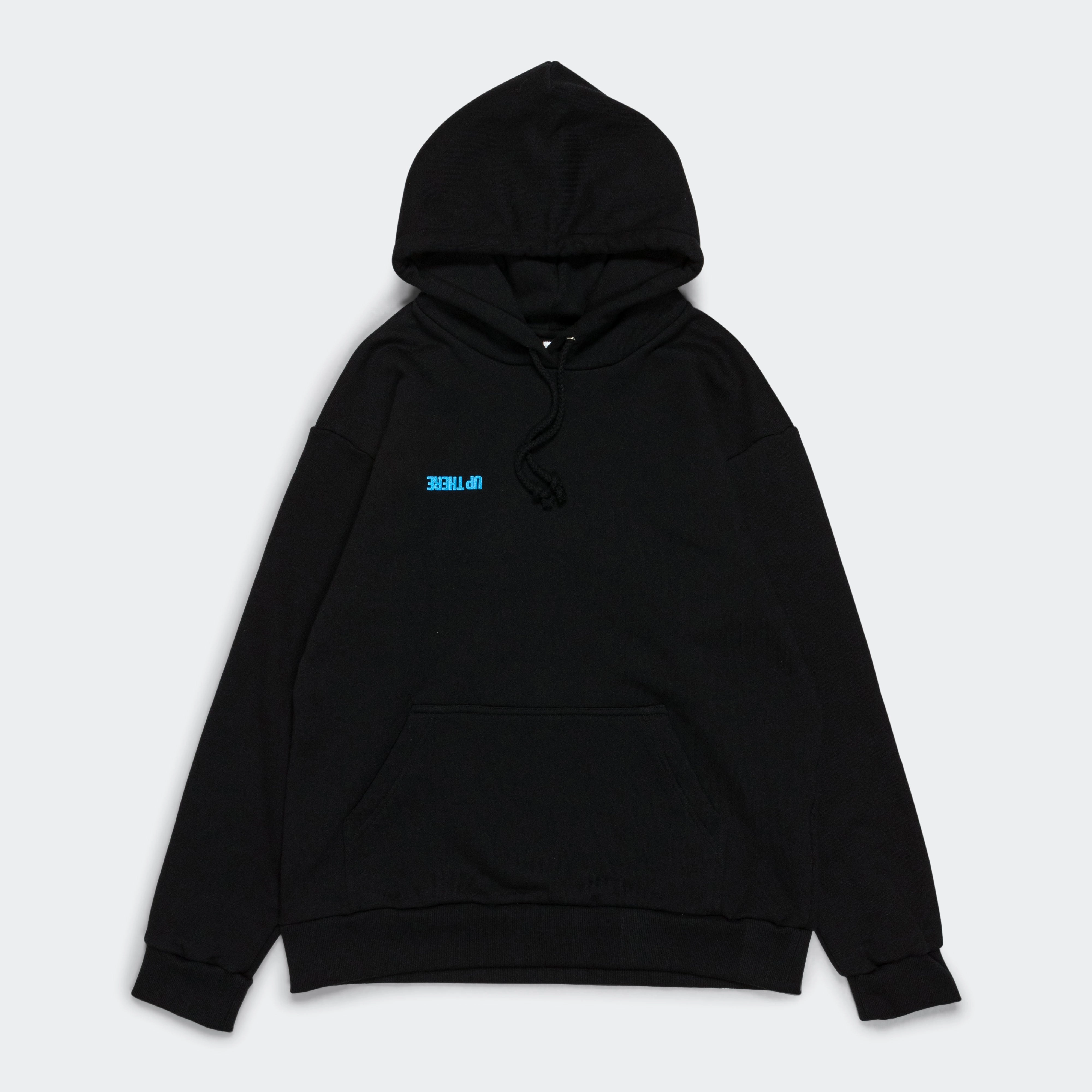 Logo Hoodie - Black/Blue Smart Hoodie