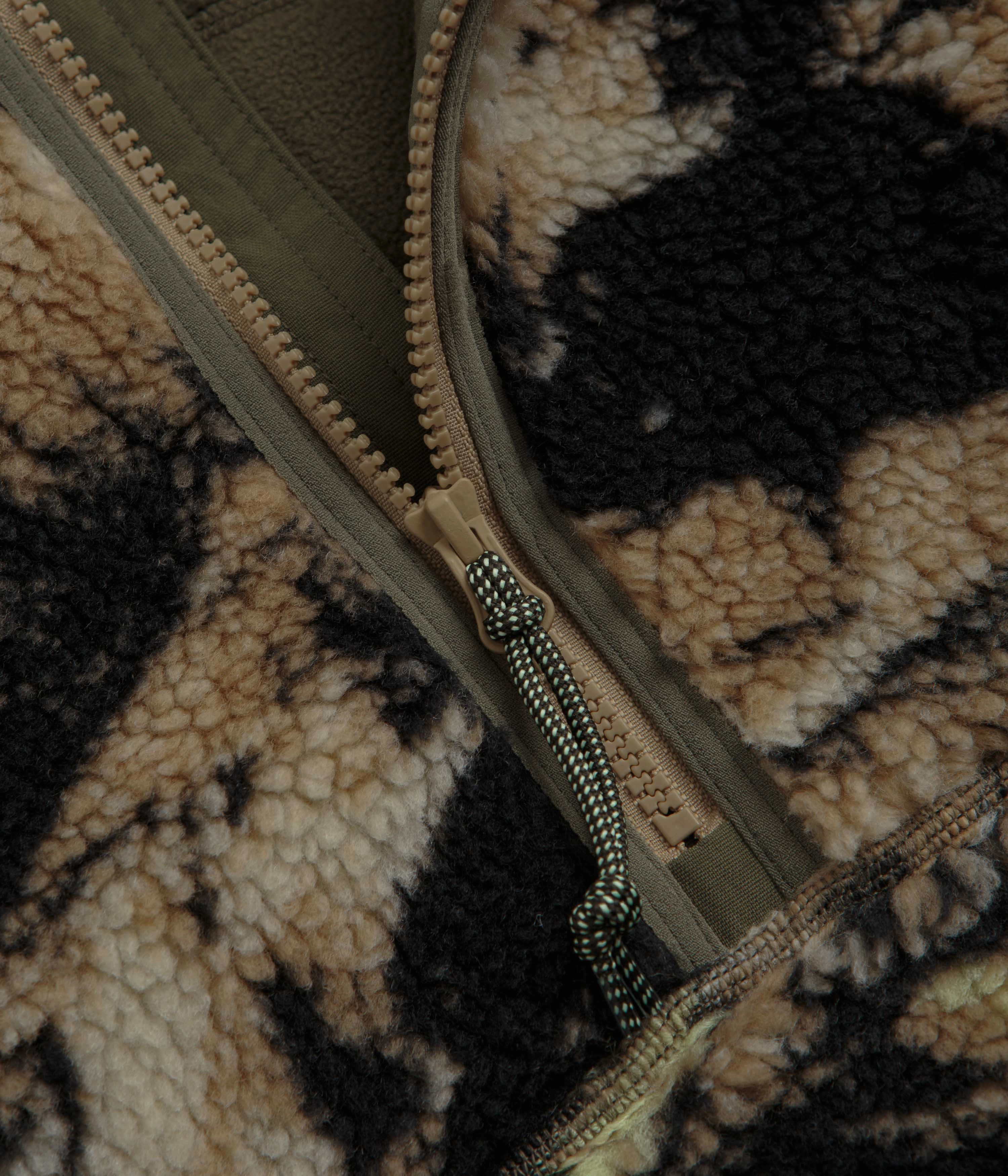 Cold Outfit Nike ACG Windproof Half Zip Fleece - Parachute Beige / Summit White