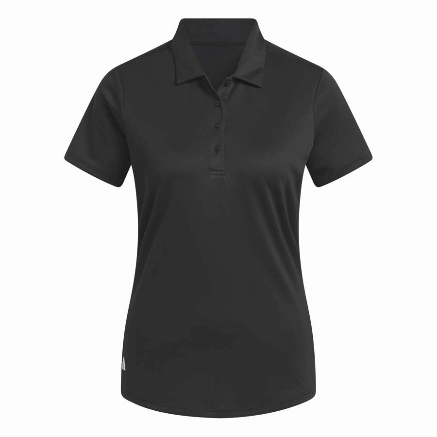 Women's Adidas Performance Polo | BLACK Modern Wear Breathable Mesh Panels