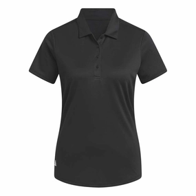 Women's Adidas Performance Polo | BLACK Modern Wear Breathable Mesh Panels