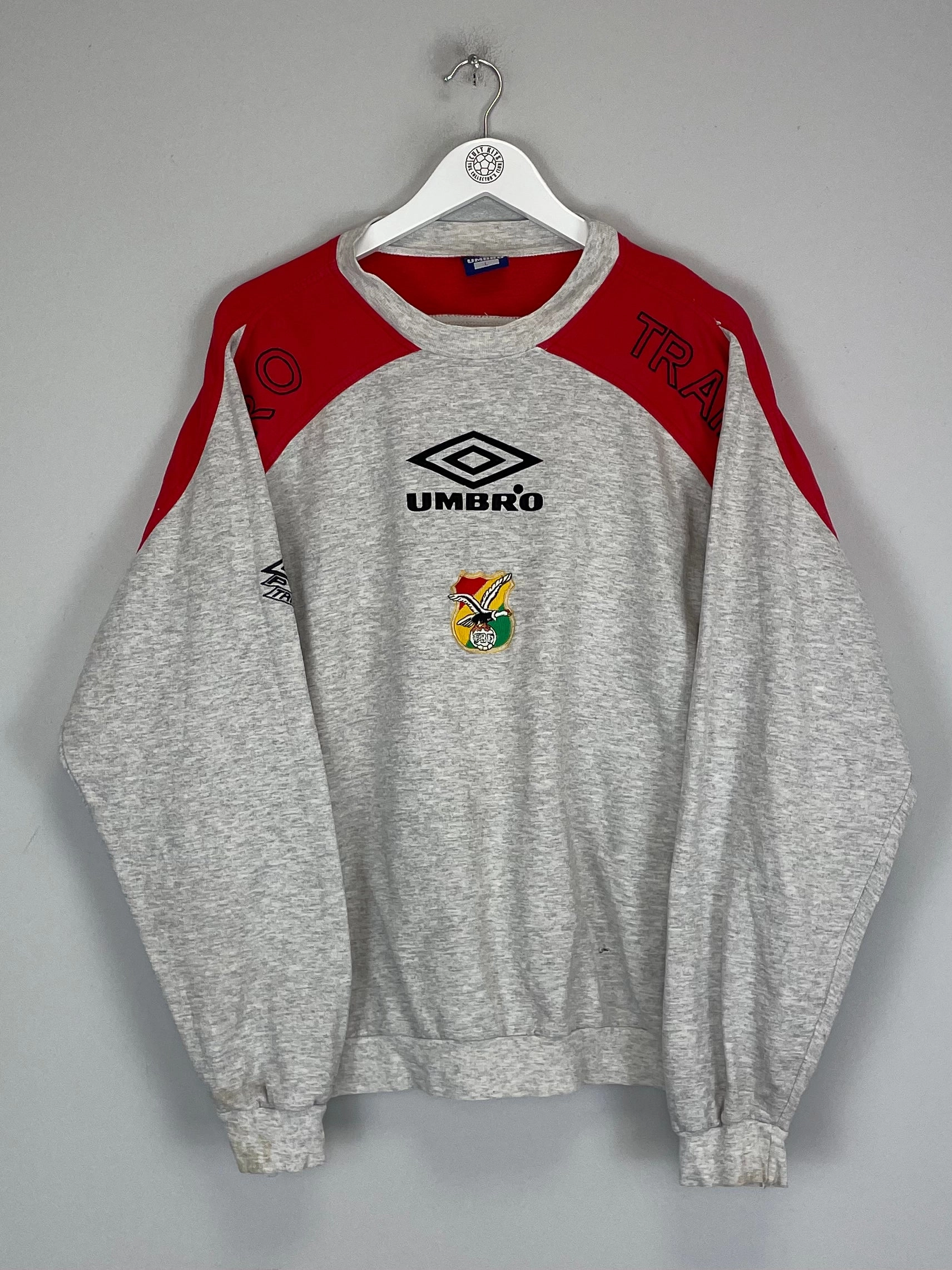 1997/99 BOLIVIA JUMPER (L) UMBRO solo wear Comfy Design