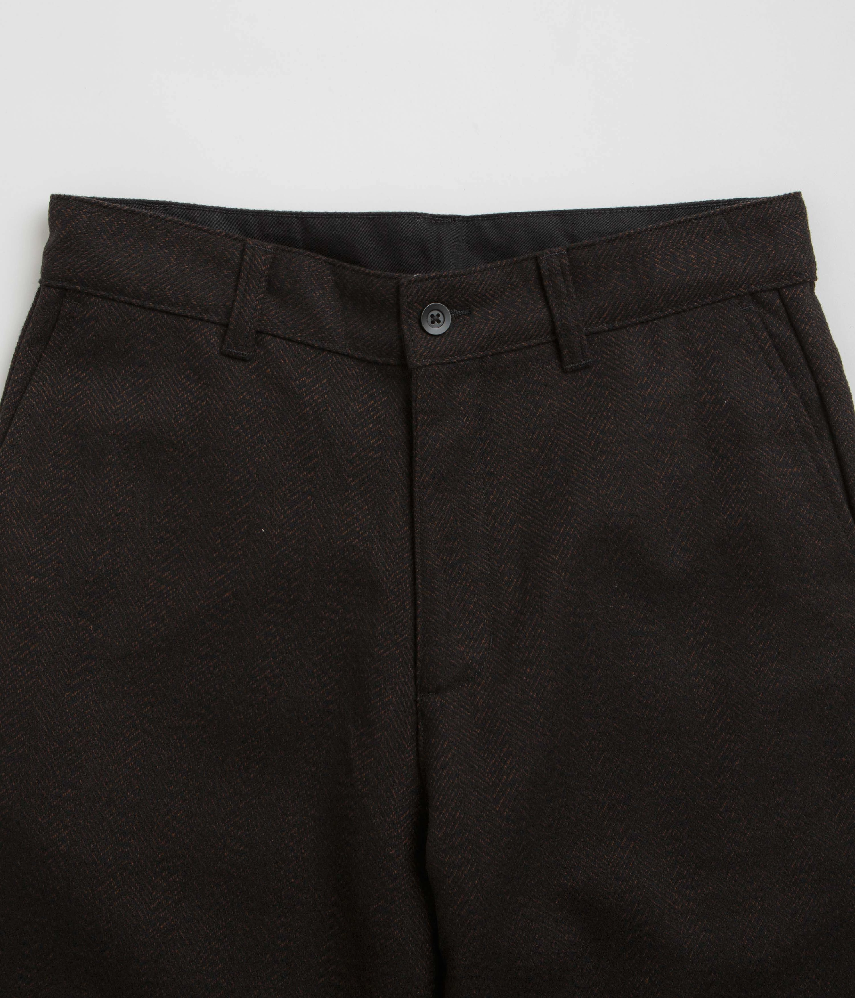 Carhartt Truman Pants - Chocolate / Black Fashion Stretch Comfy Look
