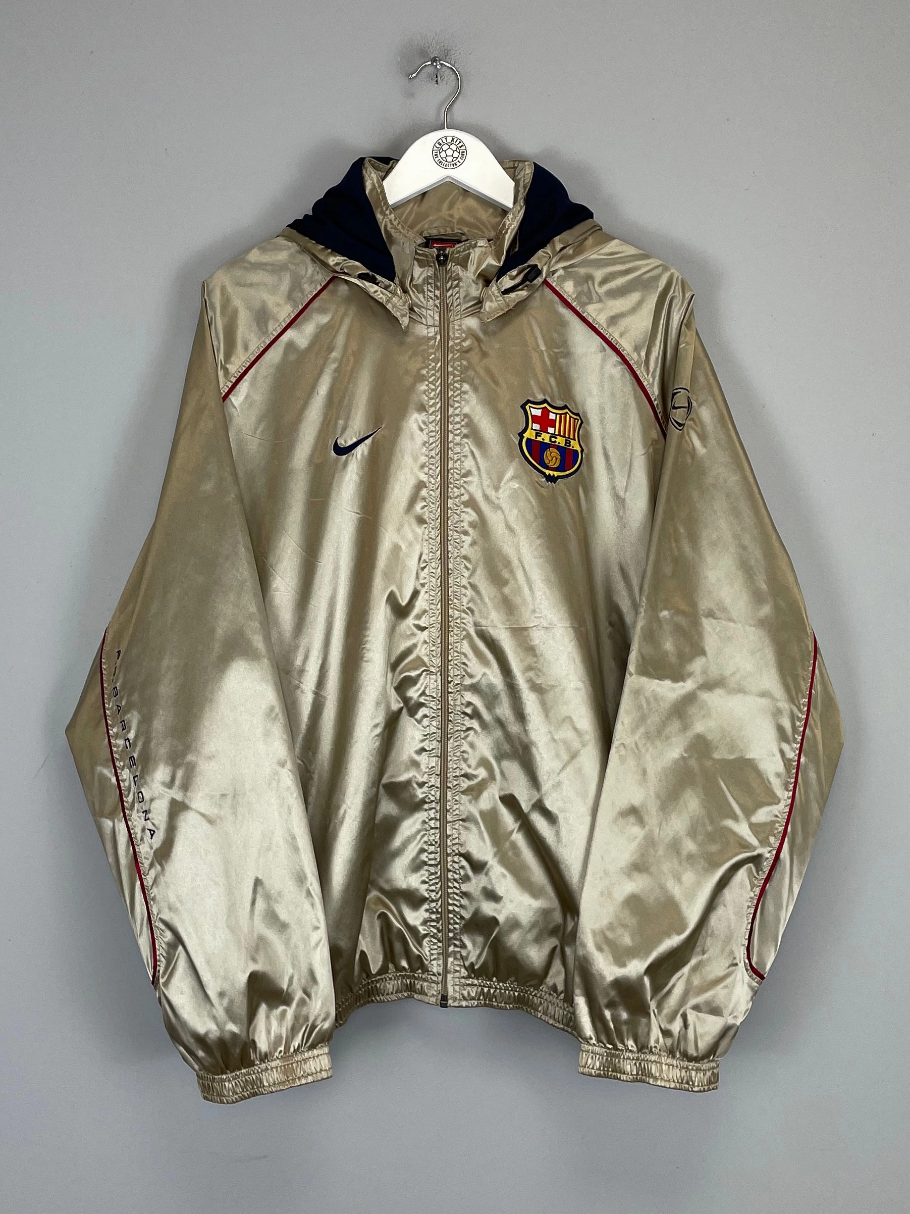 Outdoor Activewear Training Apparel 2001/02 BARCELONA TRACK JACKET (L) NIKE