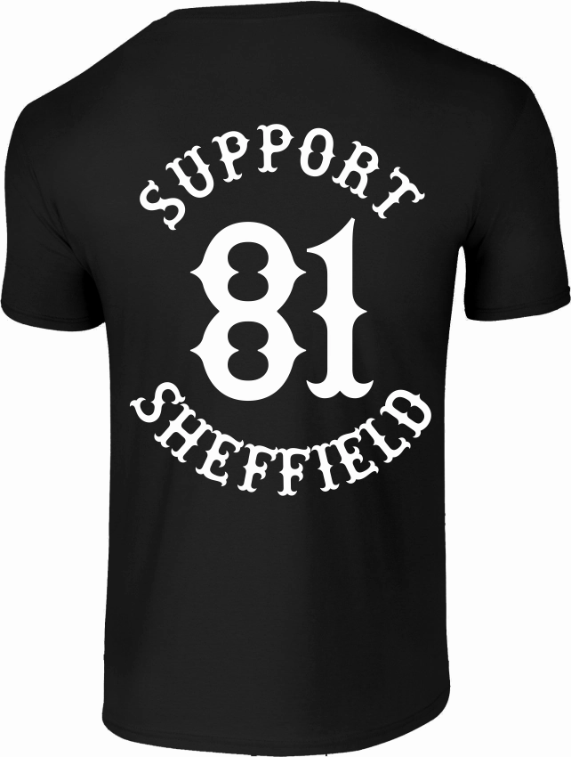 Dimensional Stability Weave Travel Trend Support Sheffield Kustom Kulture Tee - Black