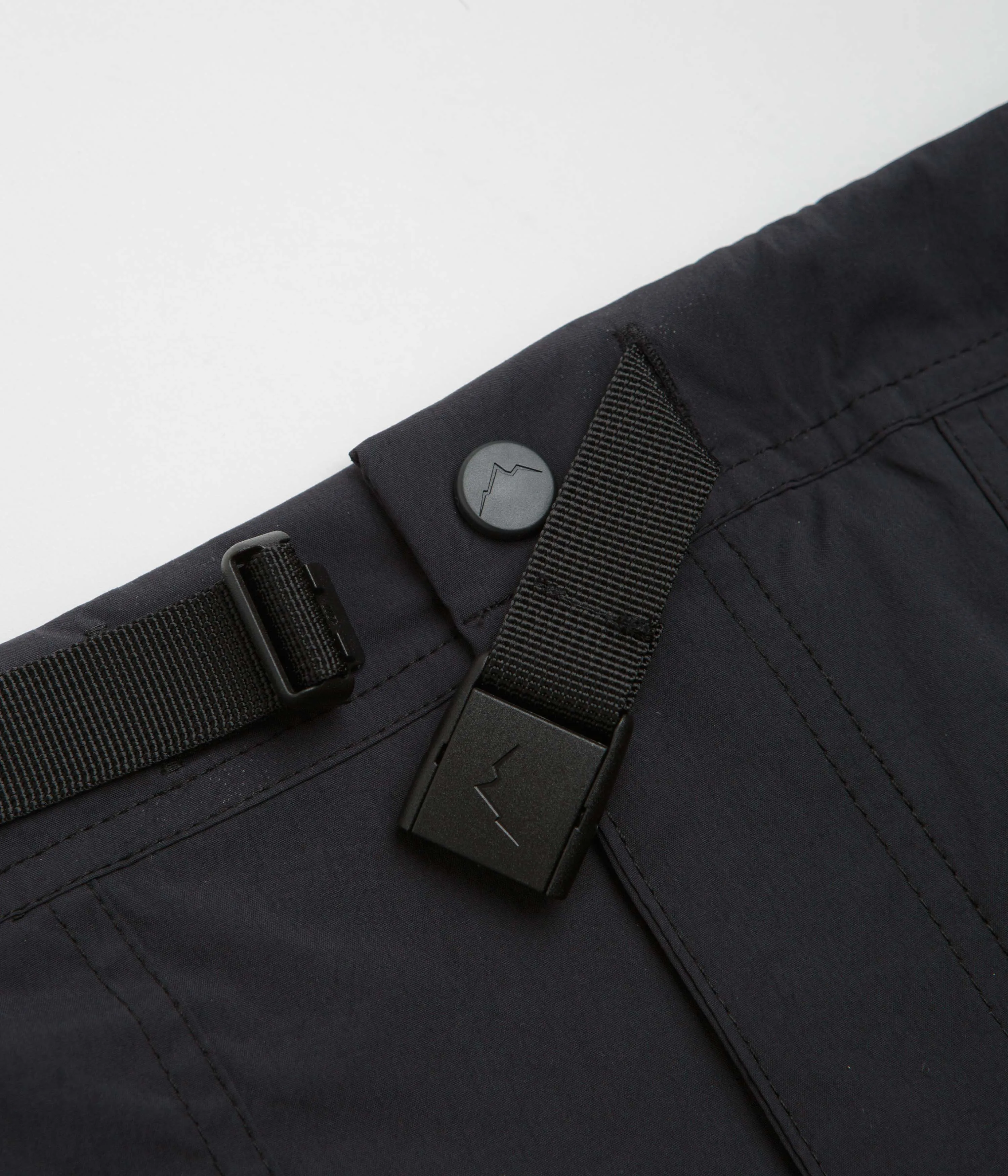 Cayl 6 Pocket Hiking Shorts - Black regular size