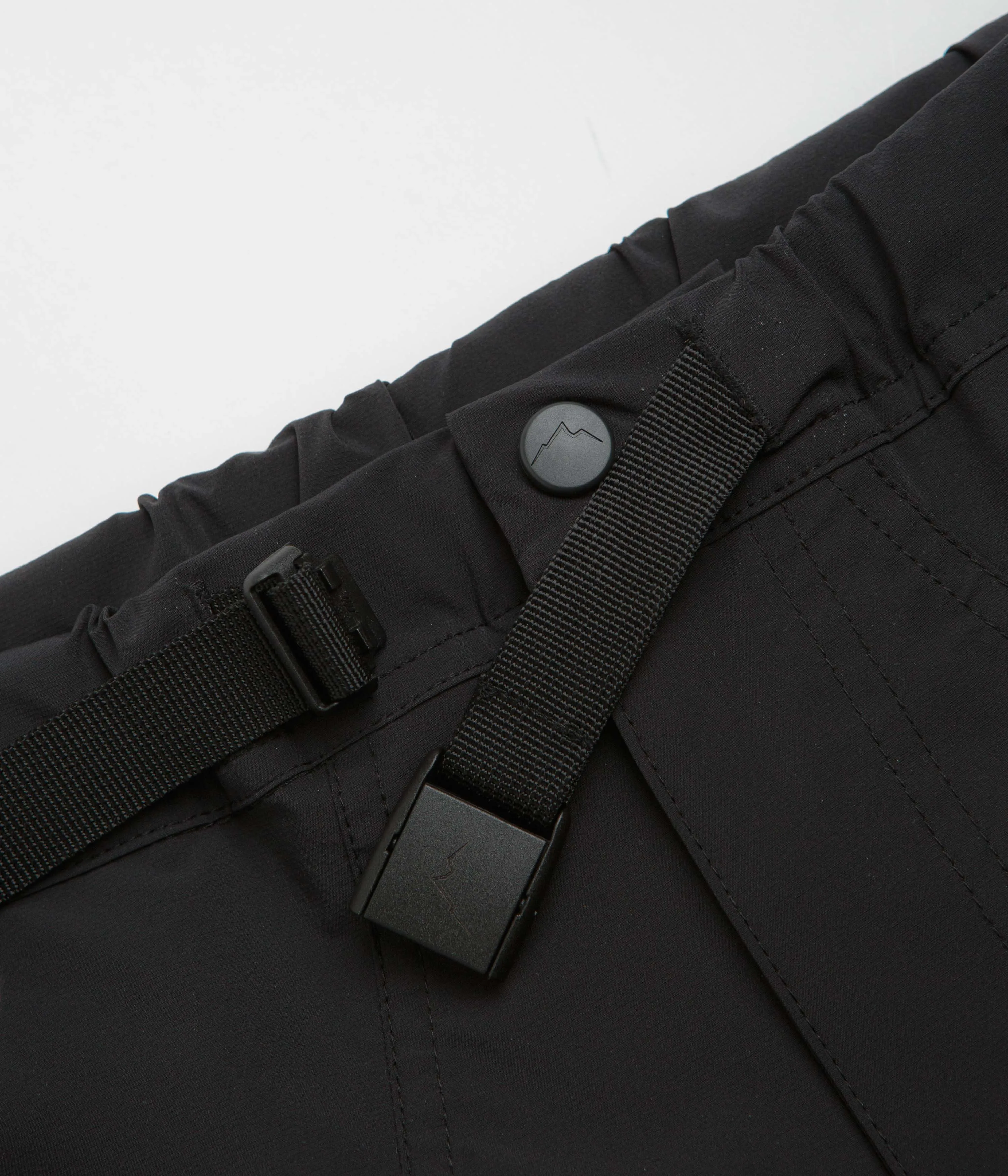 Cayl Stretch Shell Shorts - Black hat