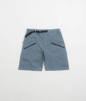 Hidden Storage Compartment Cayl Zip Pocket Shorts - Light Blue