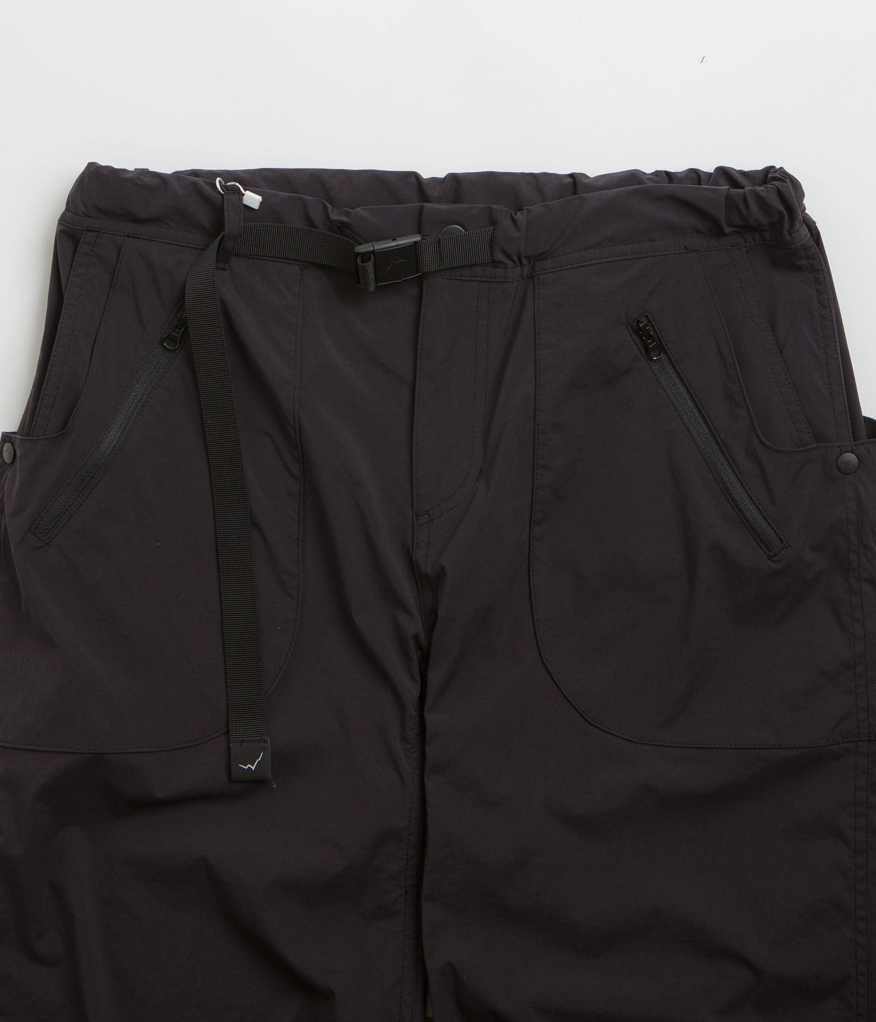 Layering Comfort Stretchable Cayl 8 Pocket Hiking Pants - Black