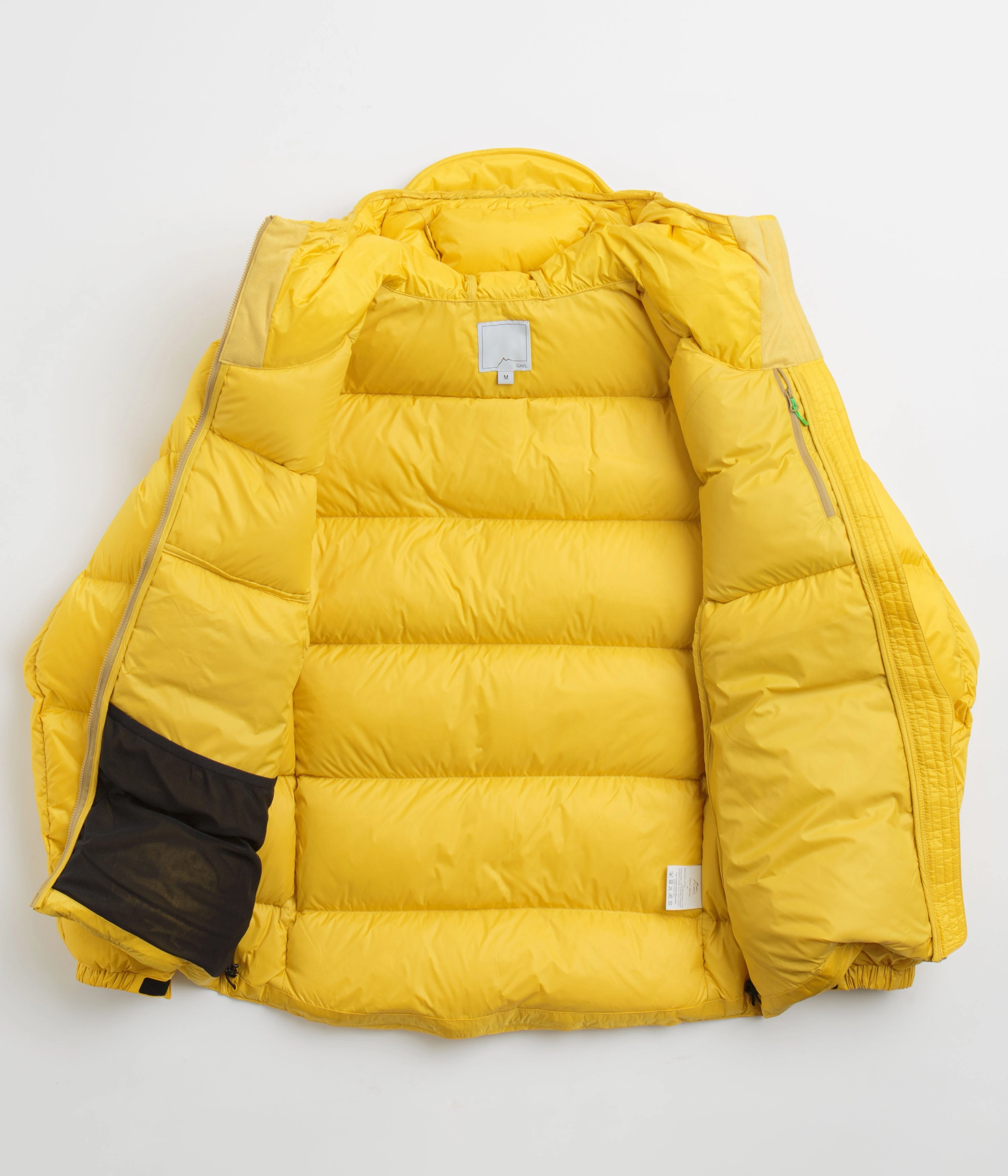 futuristic Cayl Down Jacket - Yellow