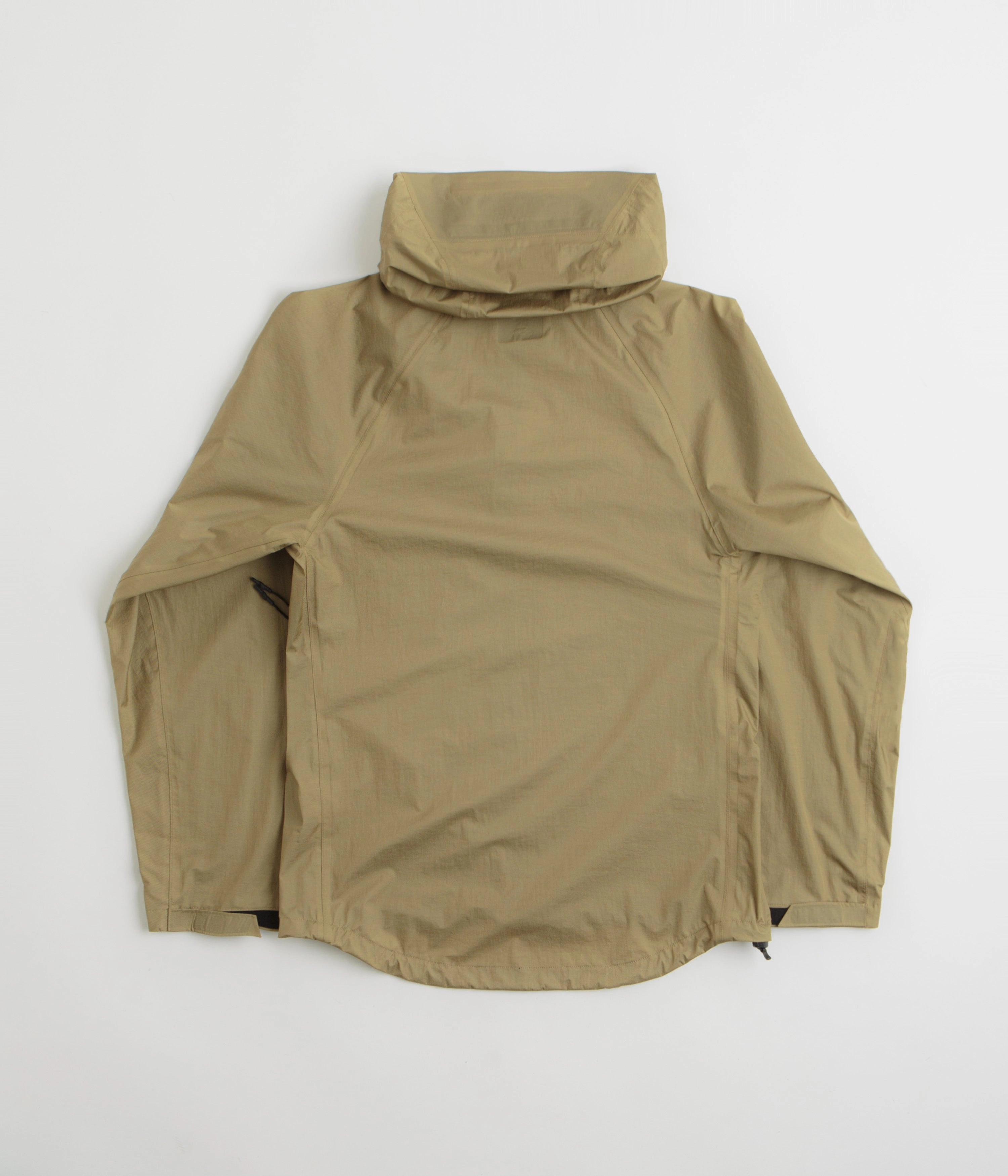 Cayl Light 3L Double Zip Jacket - Sand Brown Envision Rain Adventure