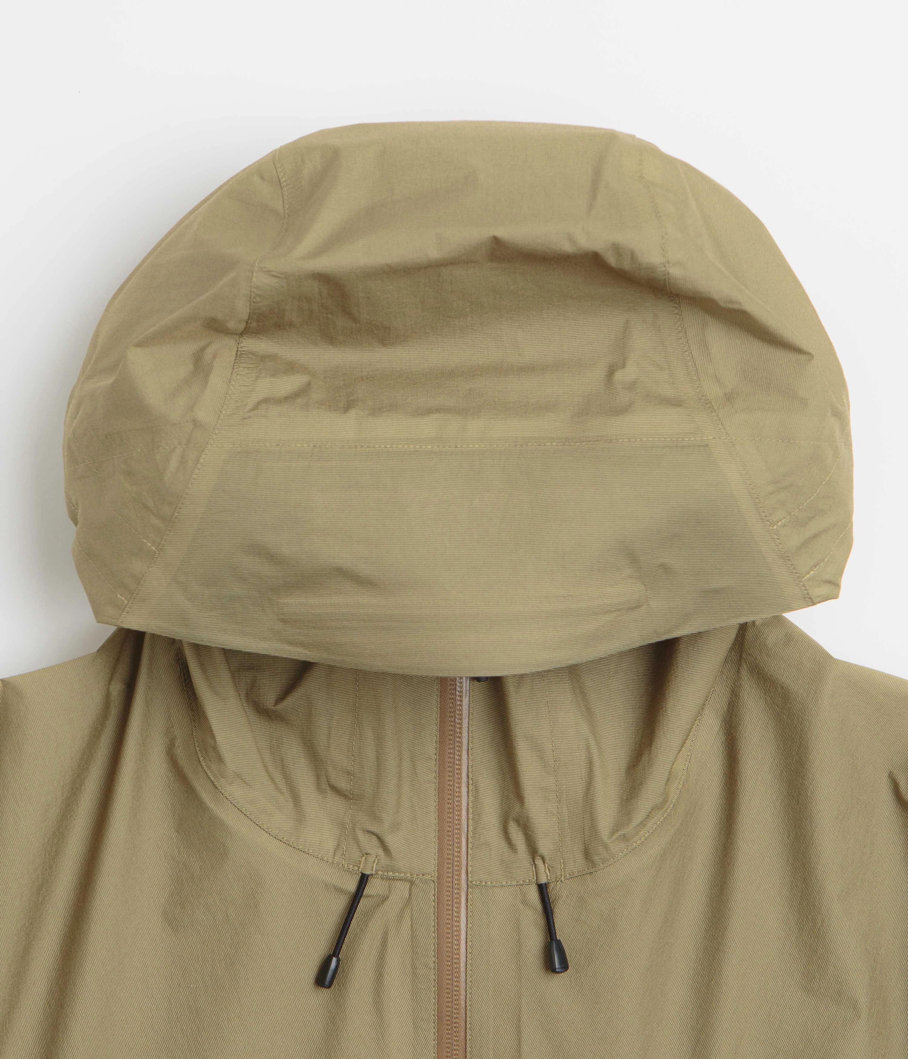 Cayl Light 3L Double Zip Jacket - Sand Brown Comfortable Shield