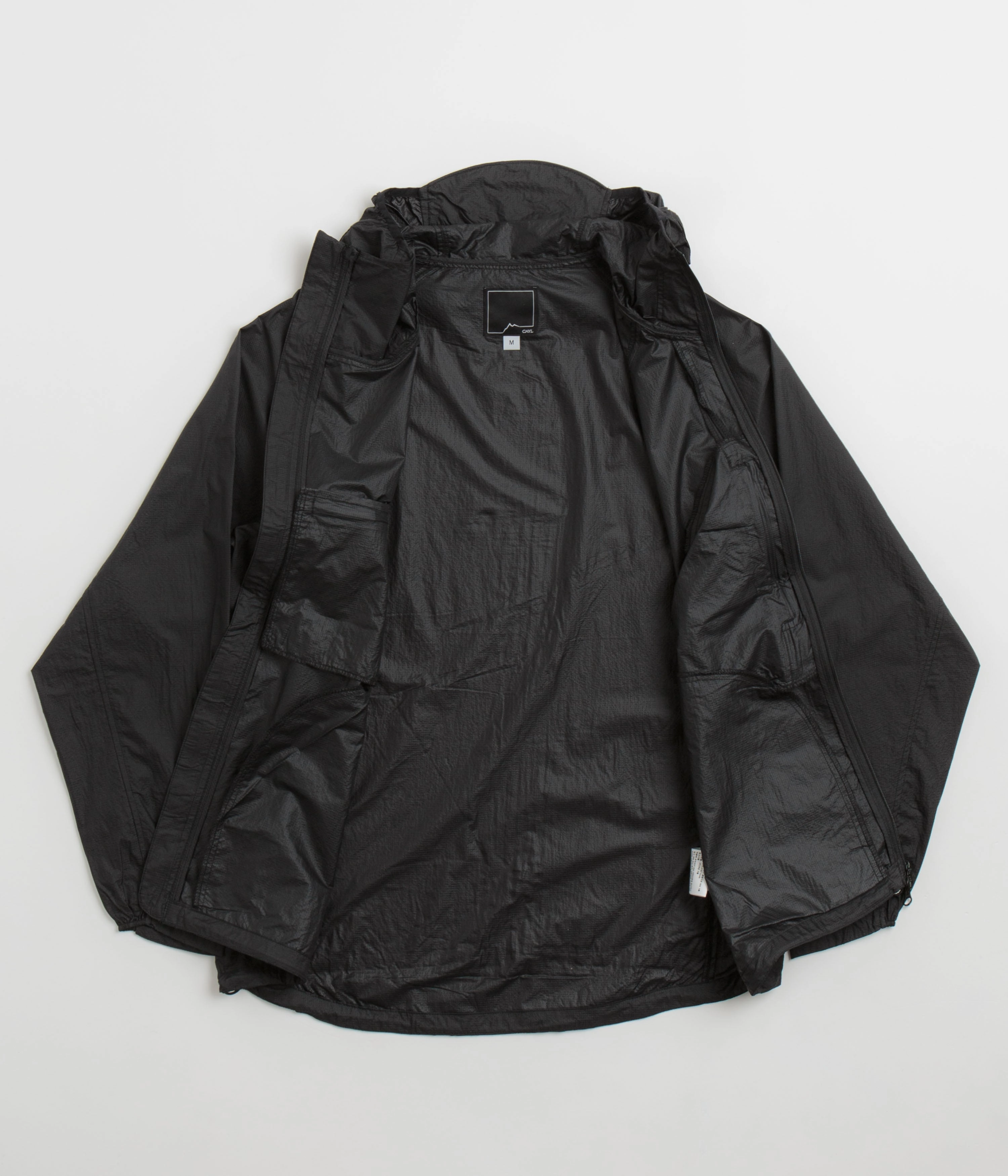 Cayl Light Air Packable Jacket - Black Cruise Sympathy