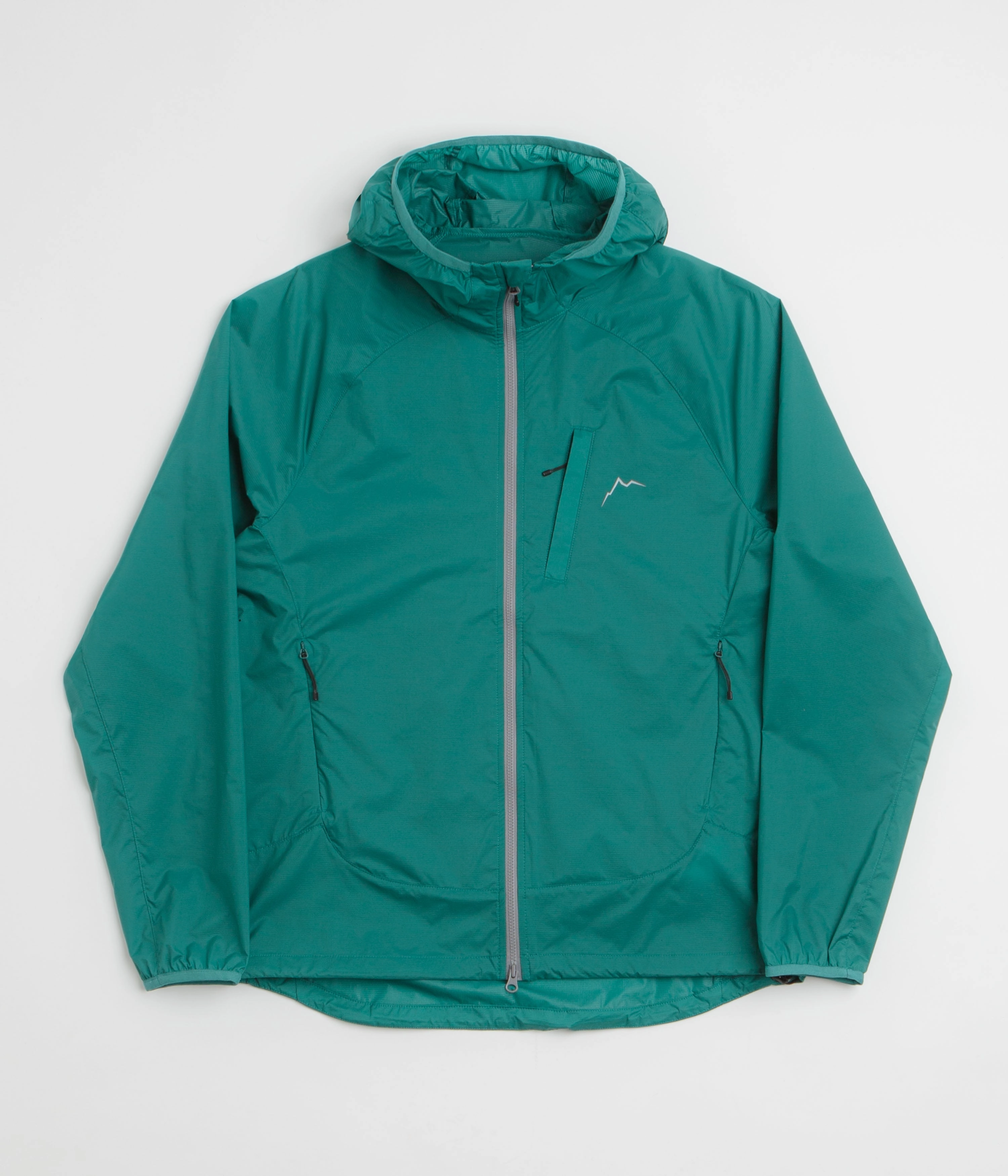 Reflective Piping Adaptive Temperature Control Cayl Light EQ Jacket - Green