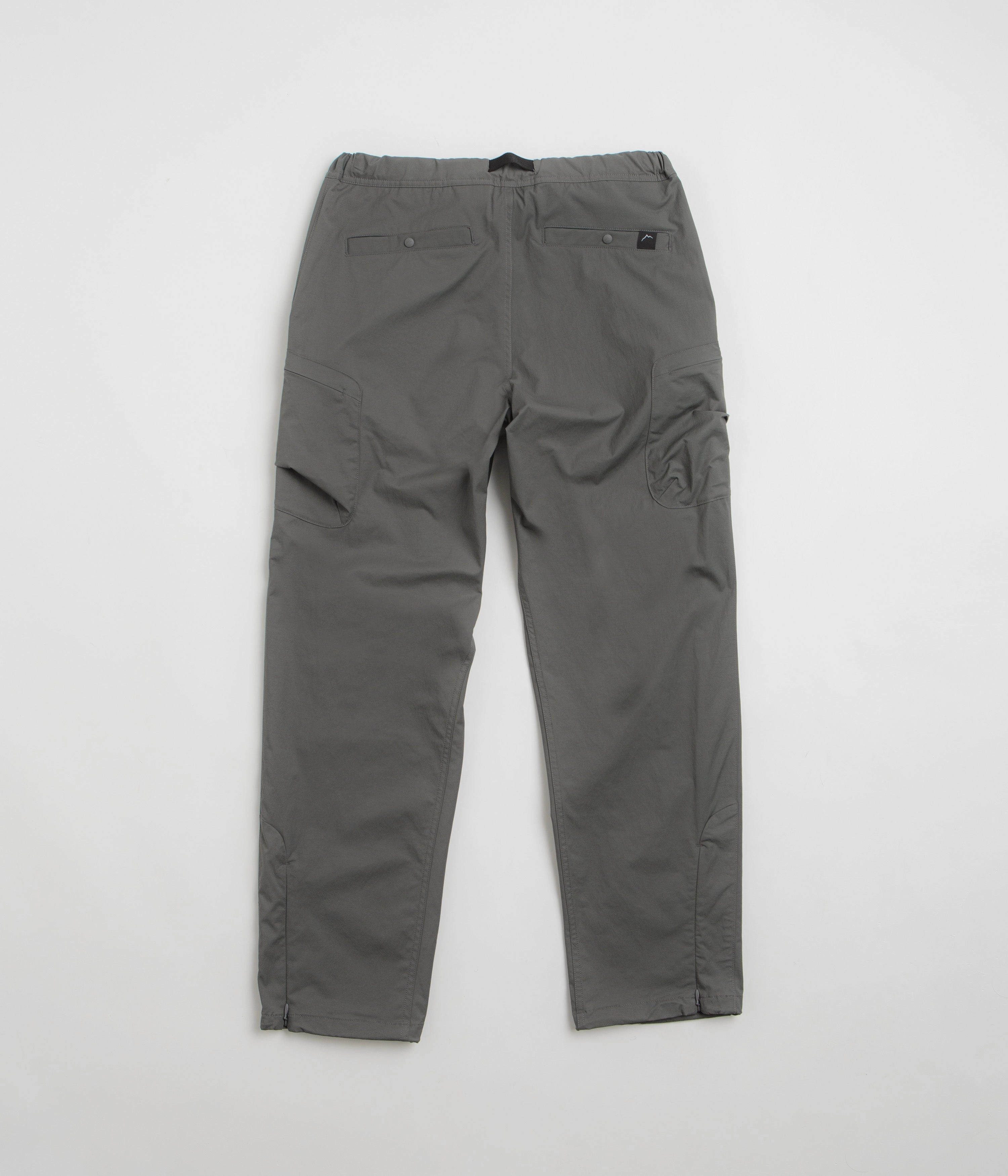 smooth zipper Cayl NC Stretch Cargo Pants - Grey