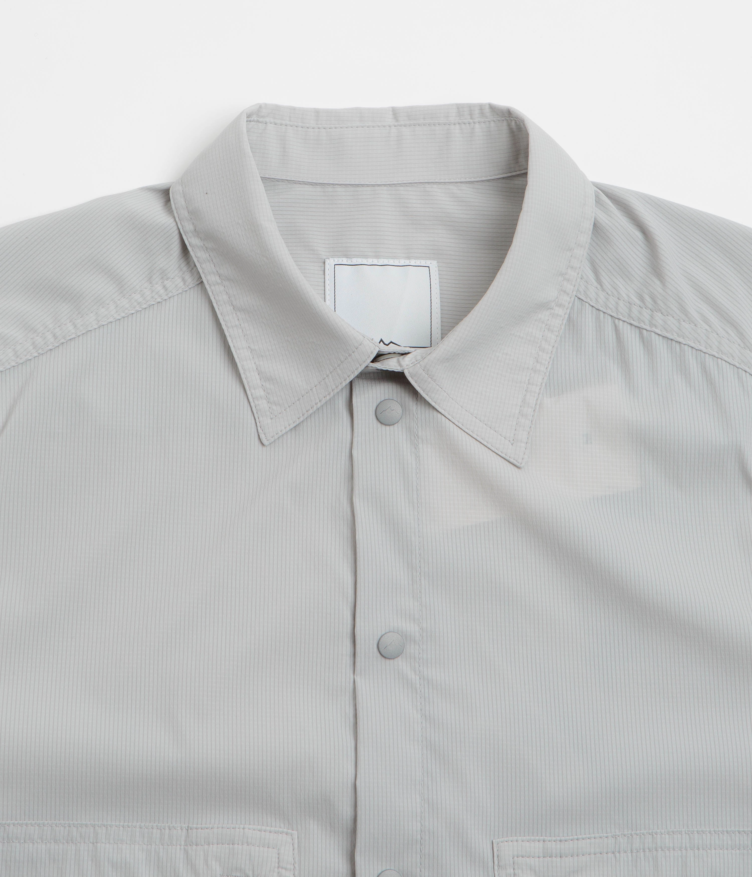 Cayl Stretch Nylon Hiker Shirt - Light Grey Lounge Comfort